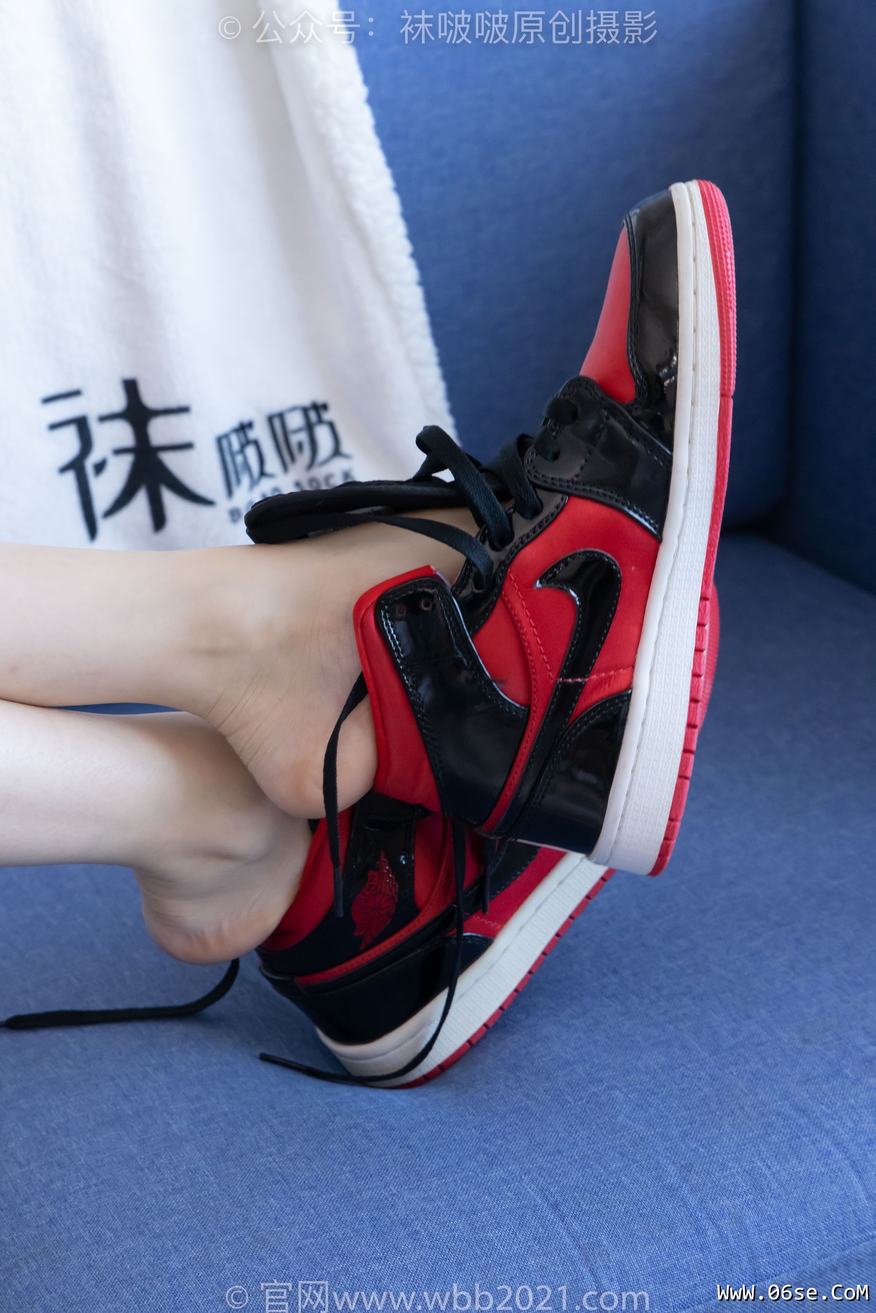 图片[32]-BoBoSocks袜啵啵 No.398 稚予 -板鞋、白船袜、裸足、裸足[150P]-六色网