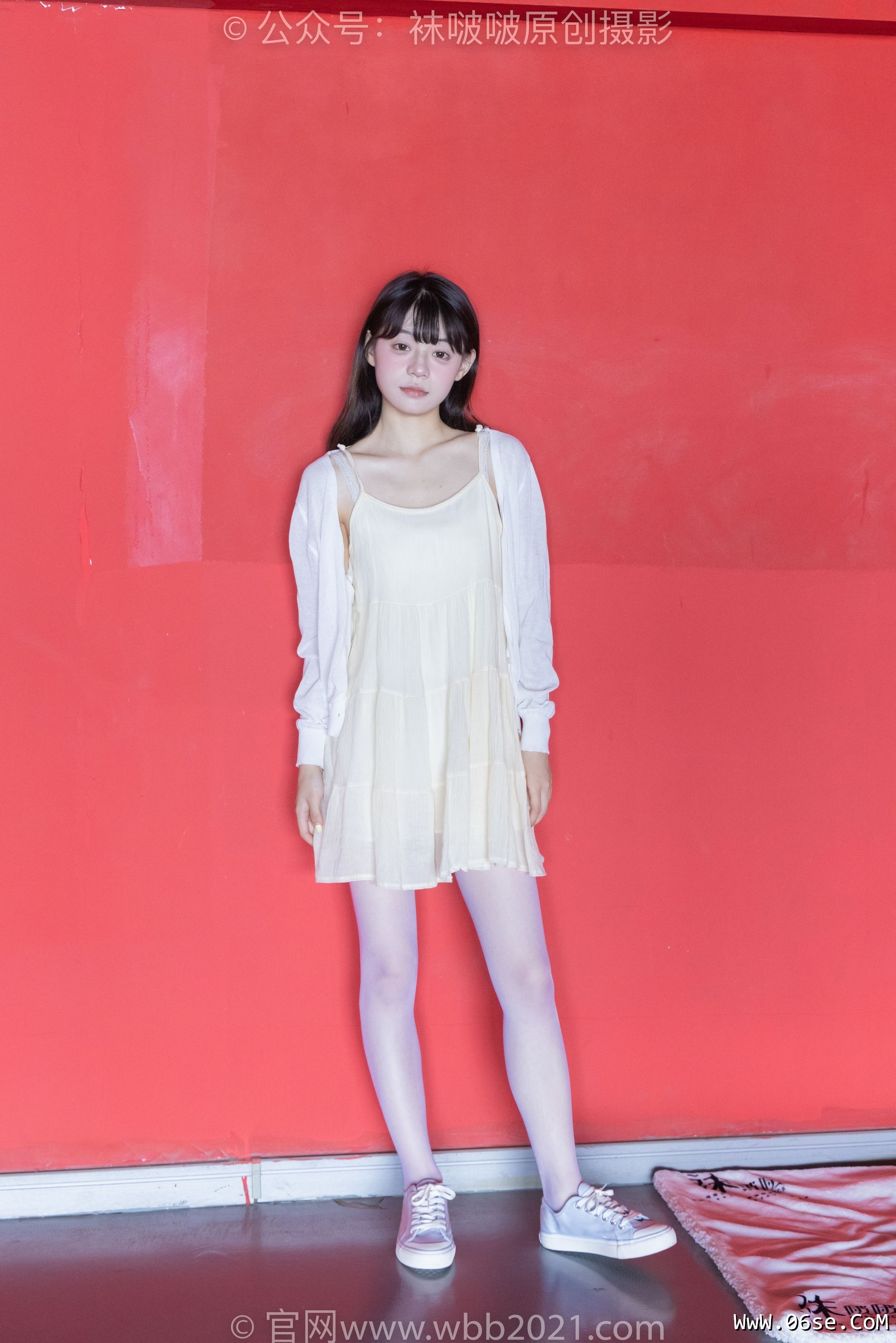 BoBoSocks袜啵啵 No.395 糯米 -板鞋、白丝[145P]-六色网