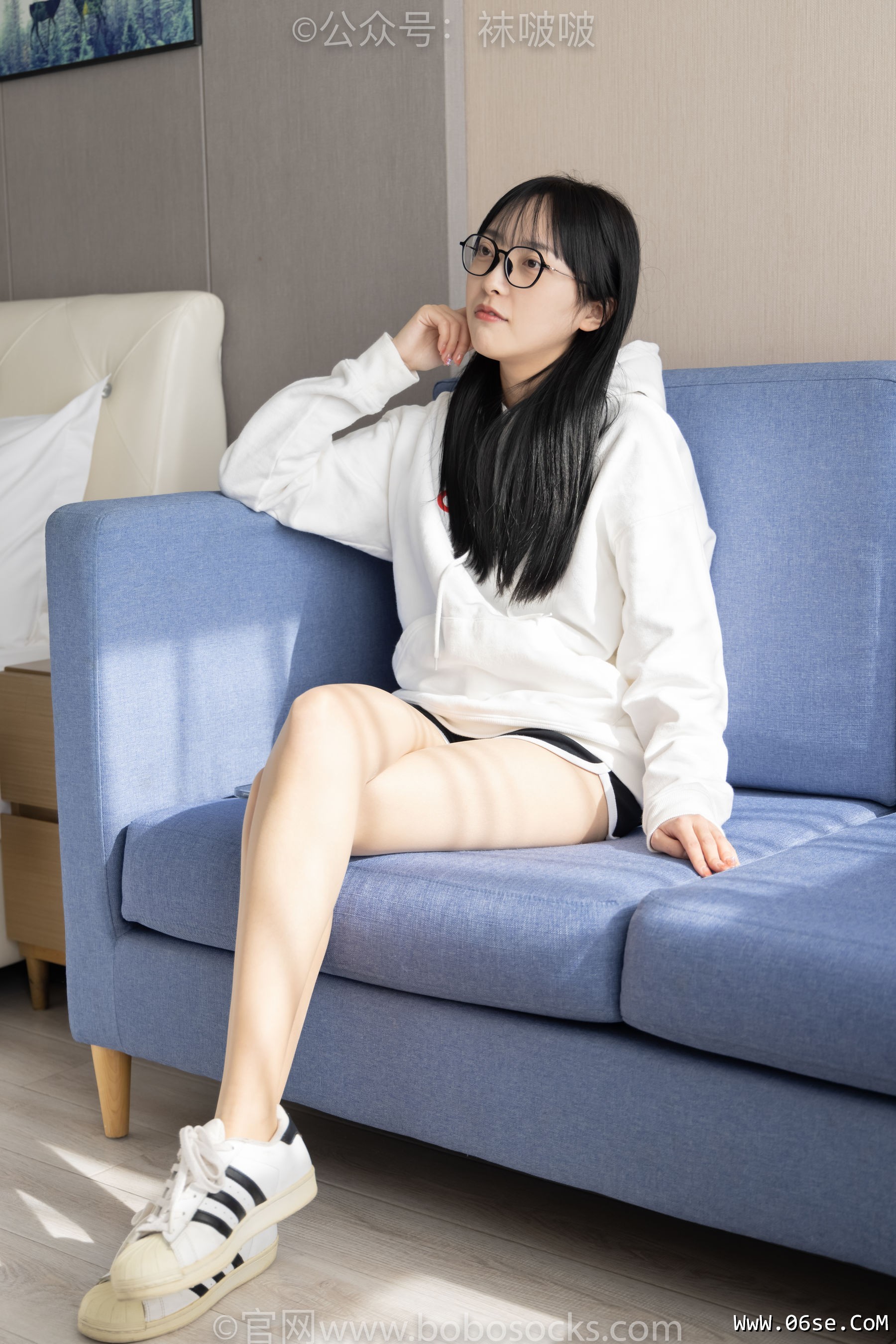 图片[2]-BoBoSocks袜啵啵 No.058 稚予-贝壳头、肉丝[143P]-六色网