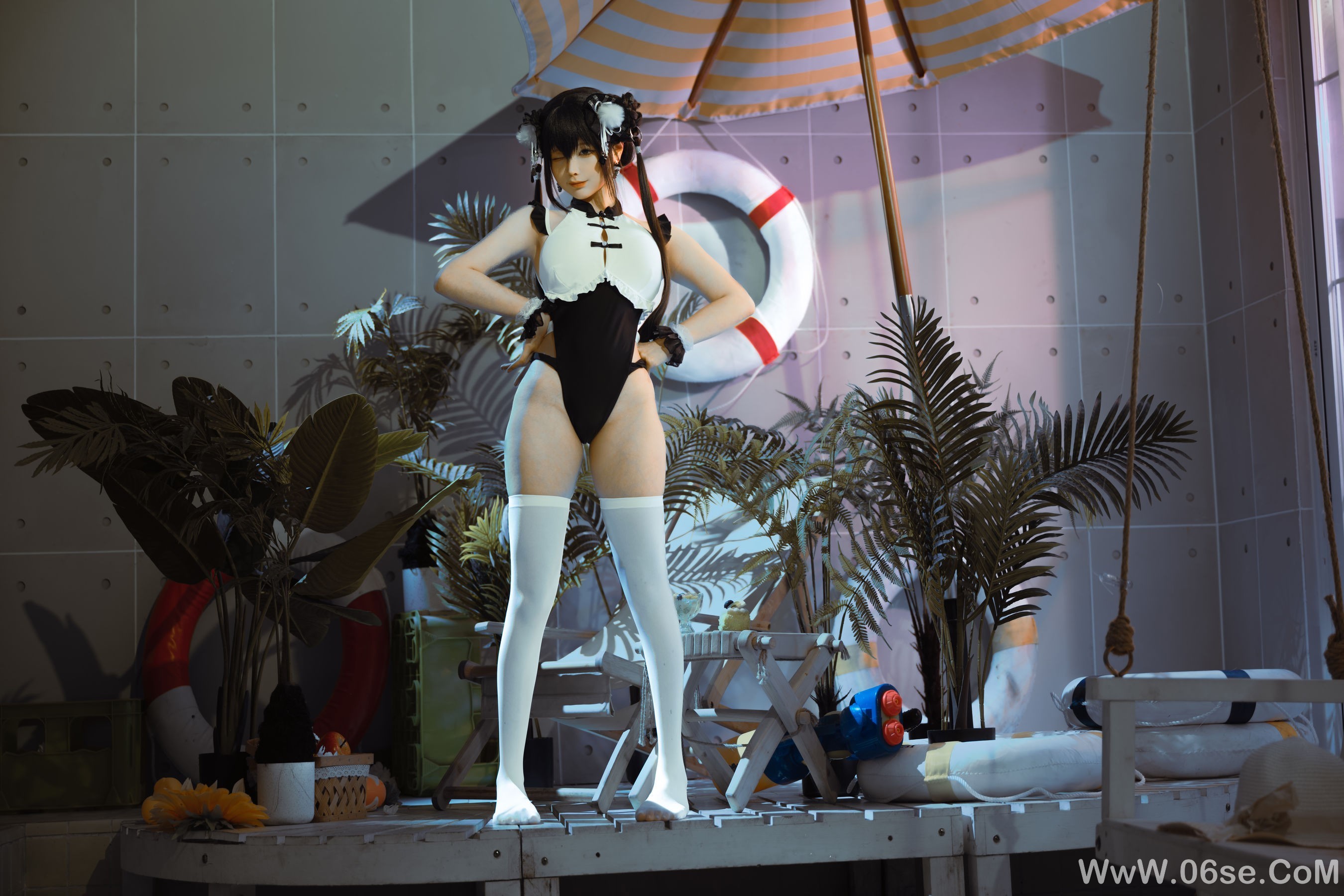 动漫博主蠢沫沫 - 熊猫娘[105P]-六色网