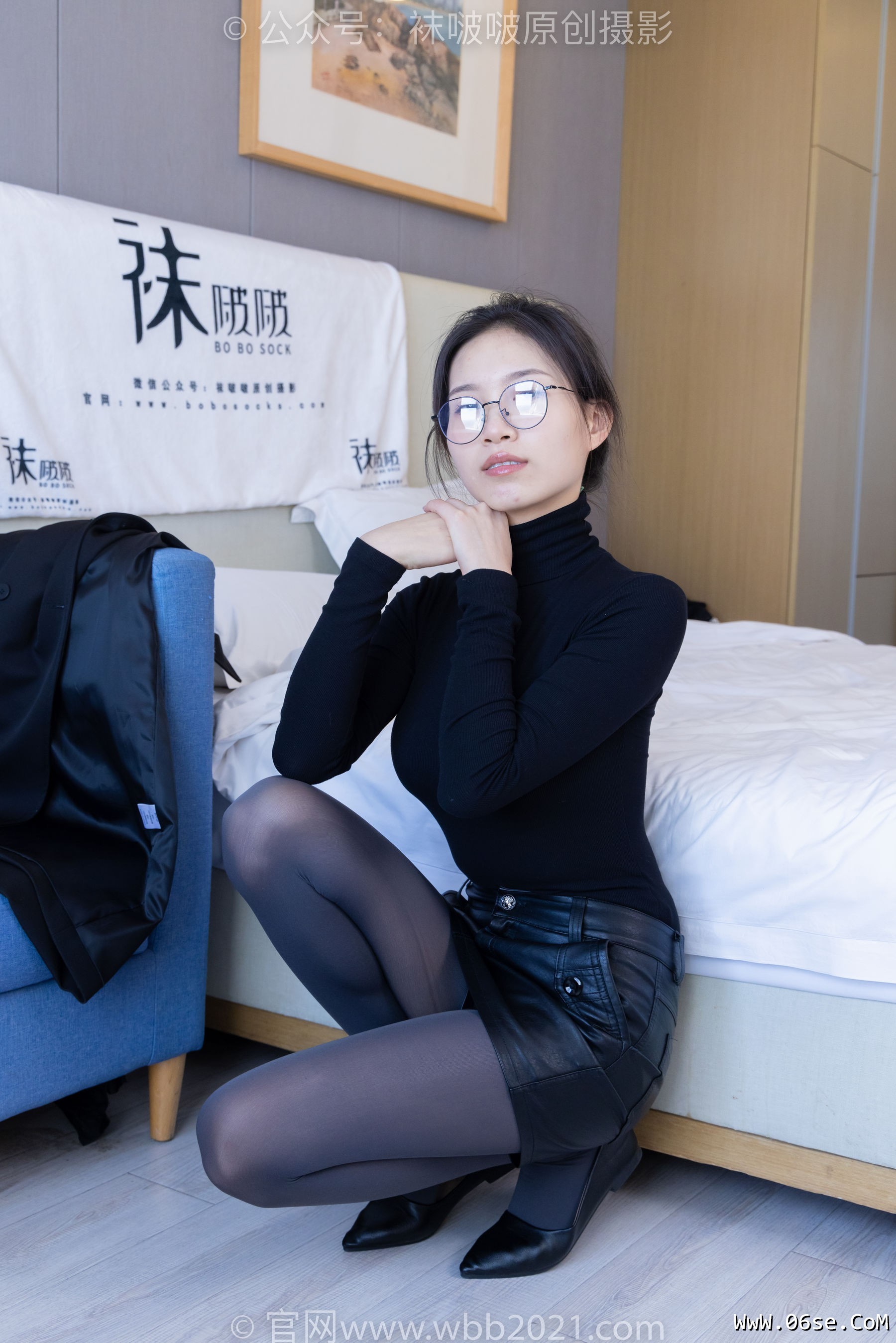 图片[125]-BoBoSocks袜啵啵 No.365 芝士 -短靴、平底鞋、厚黑丝、厚灰丝[140P]-六色网