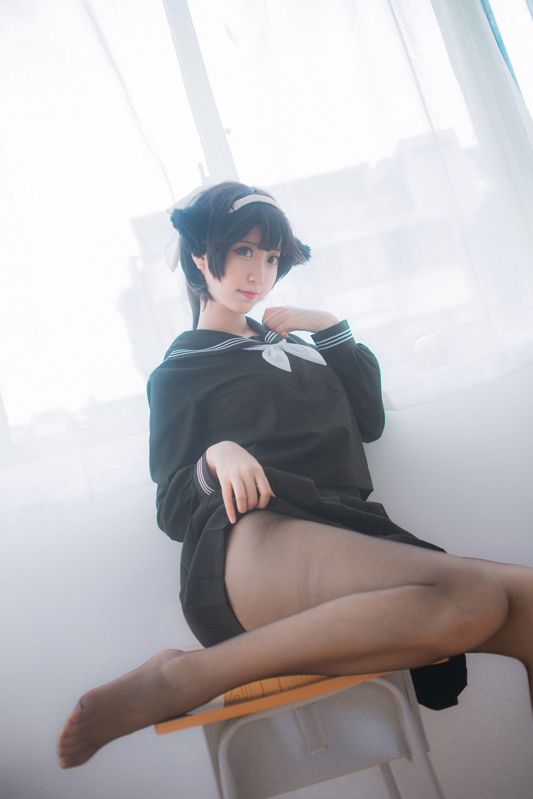 图片[26]-人气Coser黑川 獒犬制服[30P]-六色网