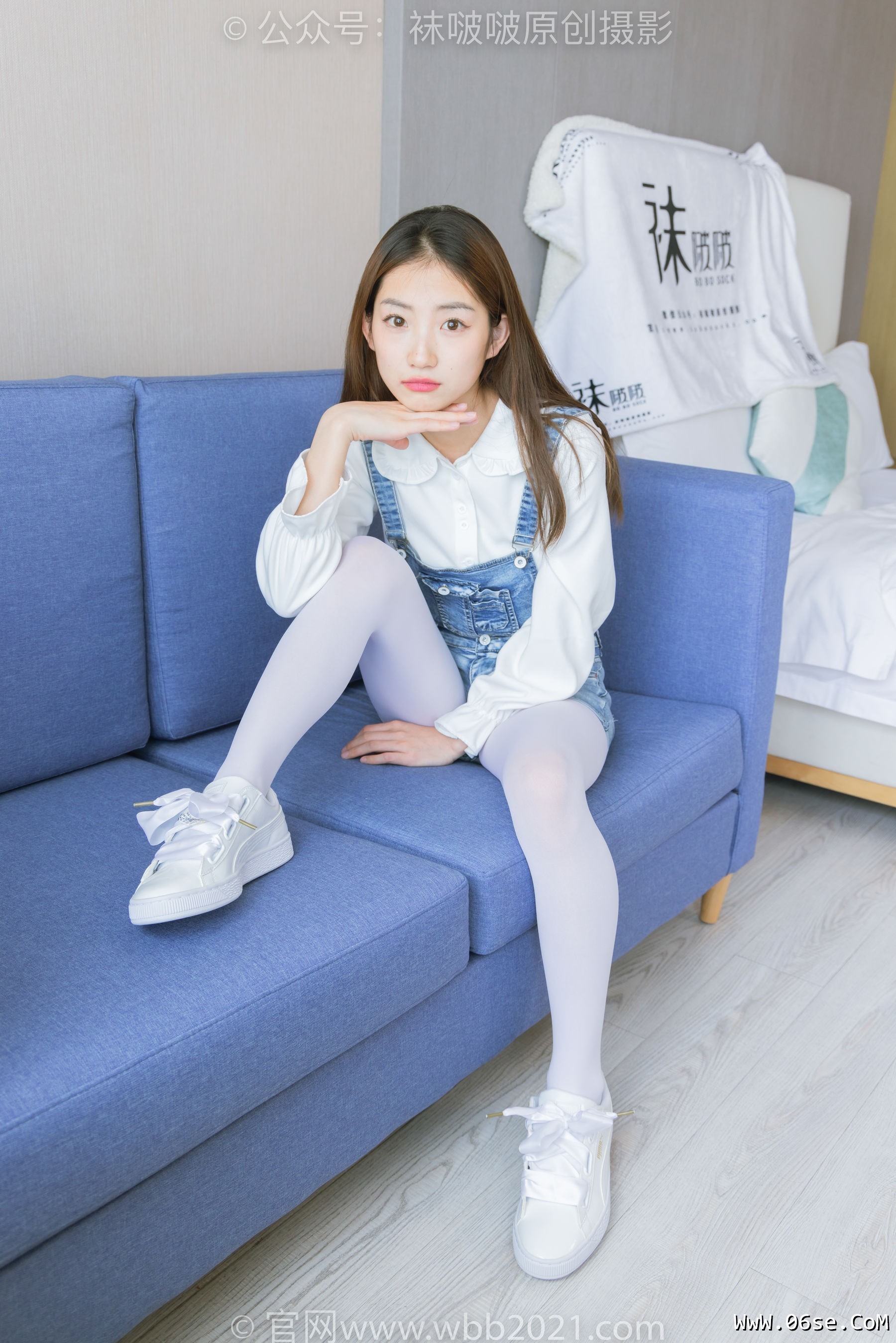 图片[59]-BoBoSocks袜啵啵 No.261 小沫 -板鞋、厚白丝[142P]-六色网