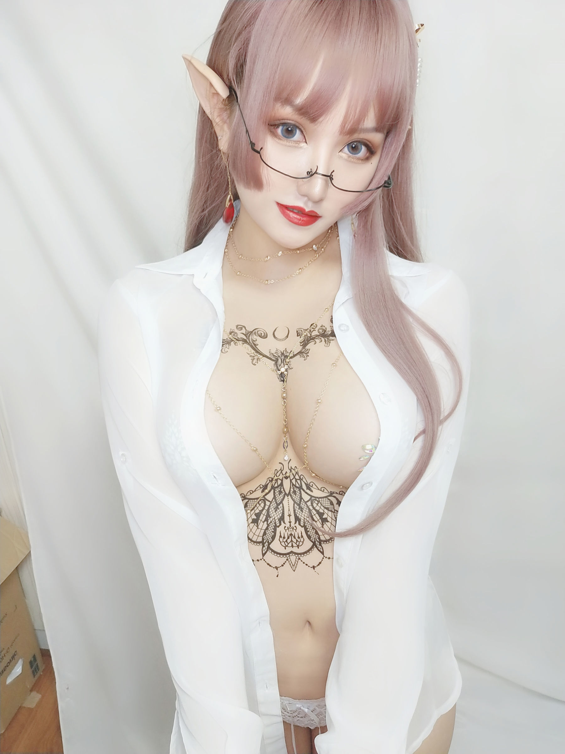 图片[31]-夏鸽鸽不想起床 纹身水钻[40P]-六色网
