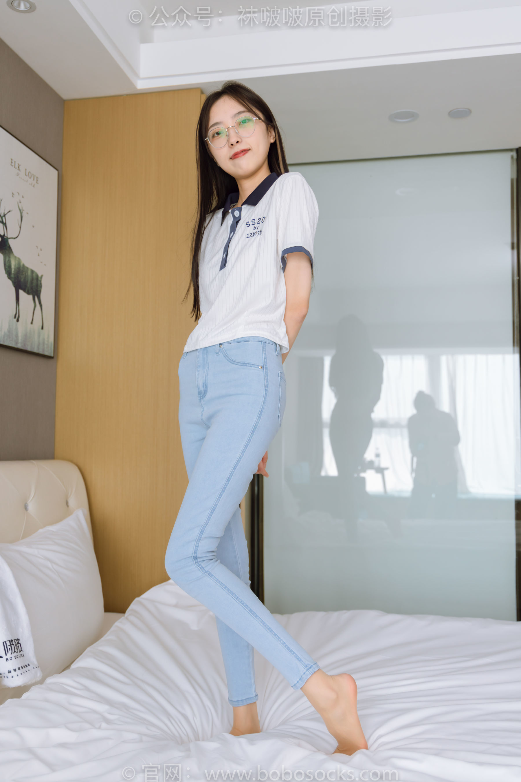 图片[7]-BoBoSocks袜啵啵 No.161 稚予-贝壳头板鞋、肉丝、裤里丝[140P]-六色网