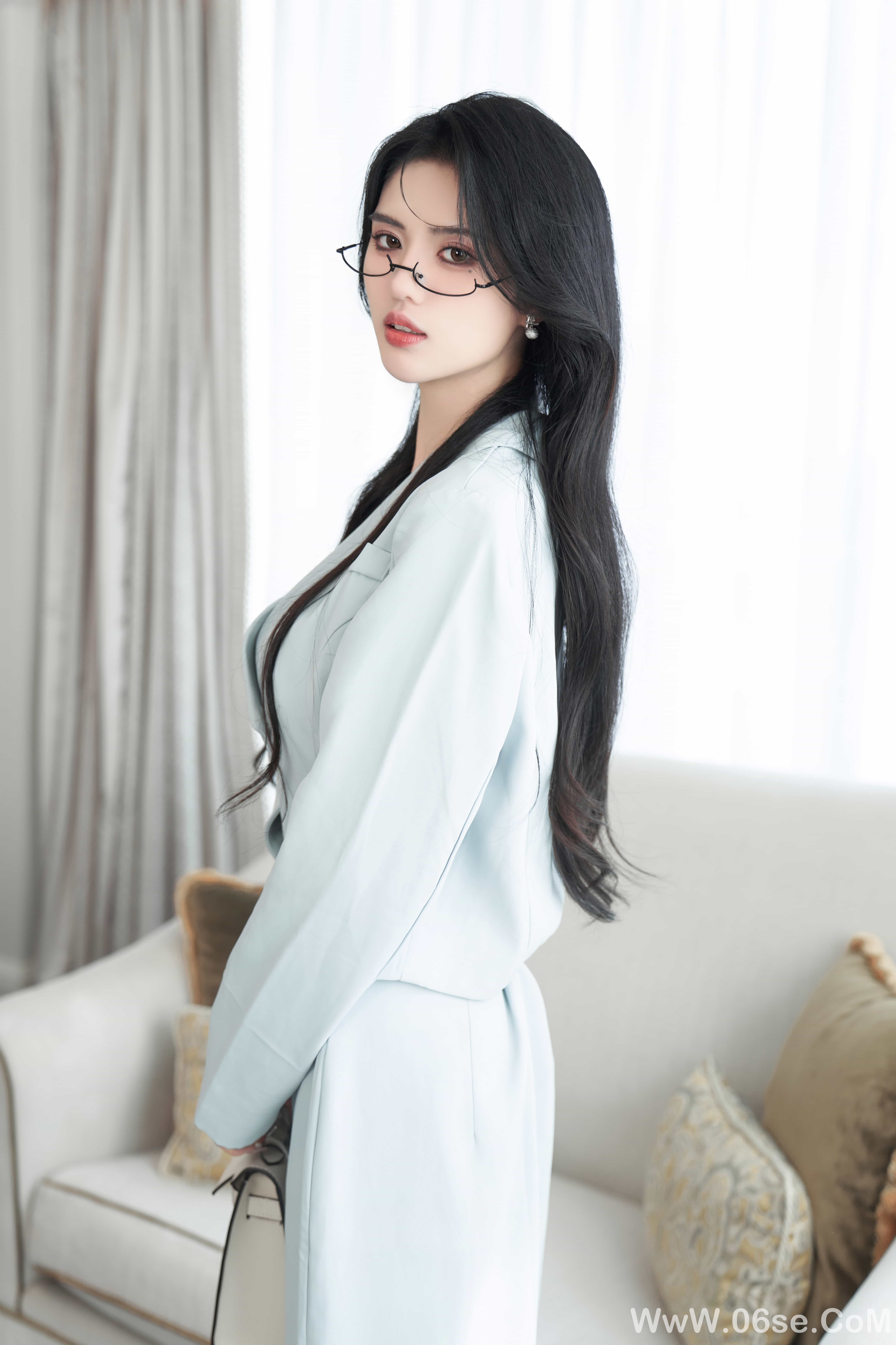 图片[64]-浅浅Danny-内购-紫色蕾丝+浴室[92P]-六色网