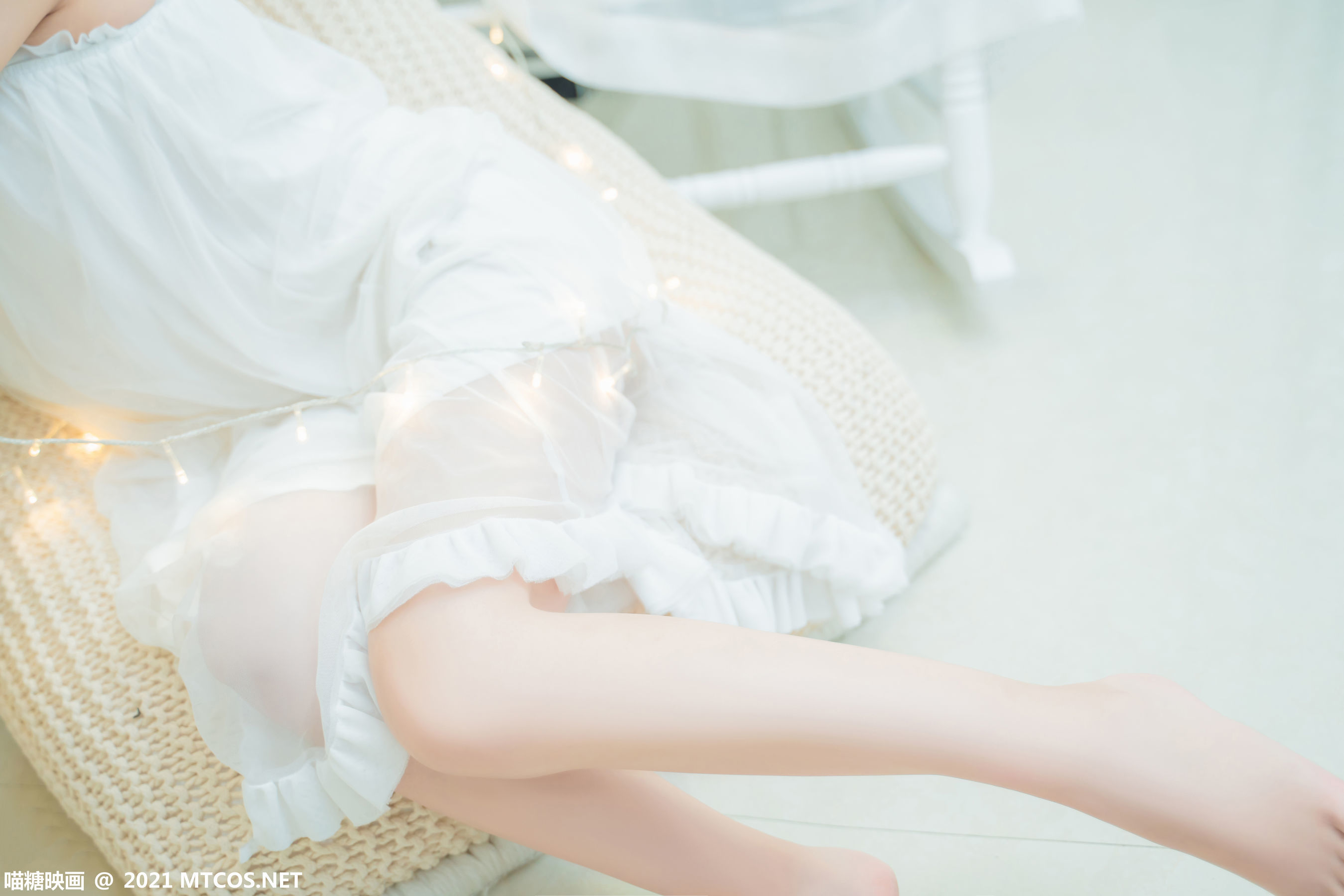 图片[28]-喵糖映画 VOL.411 白纱裙 [38P]-六色网