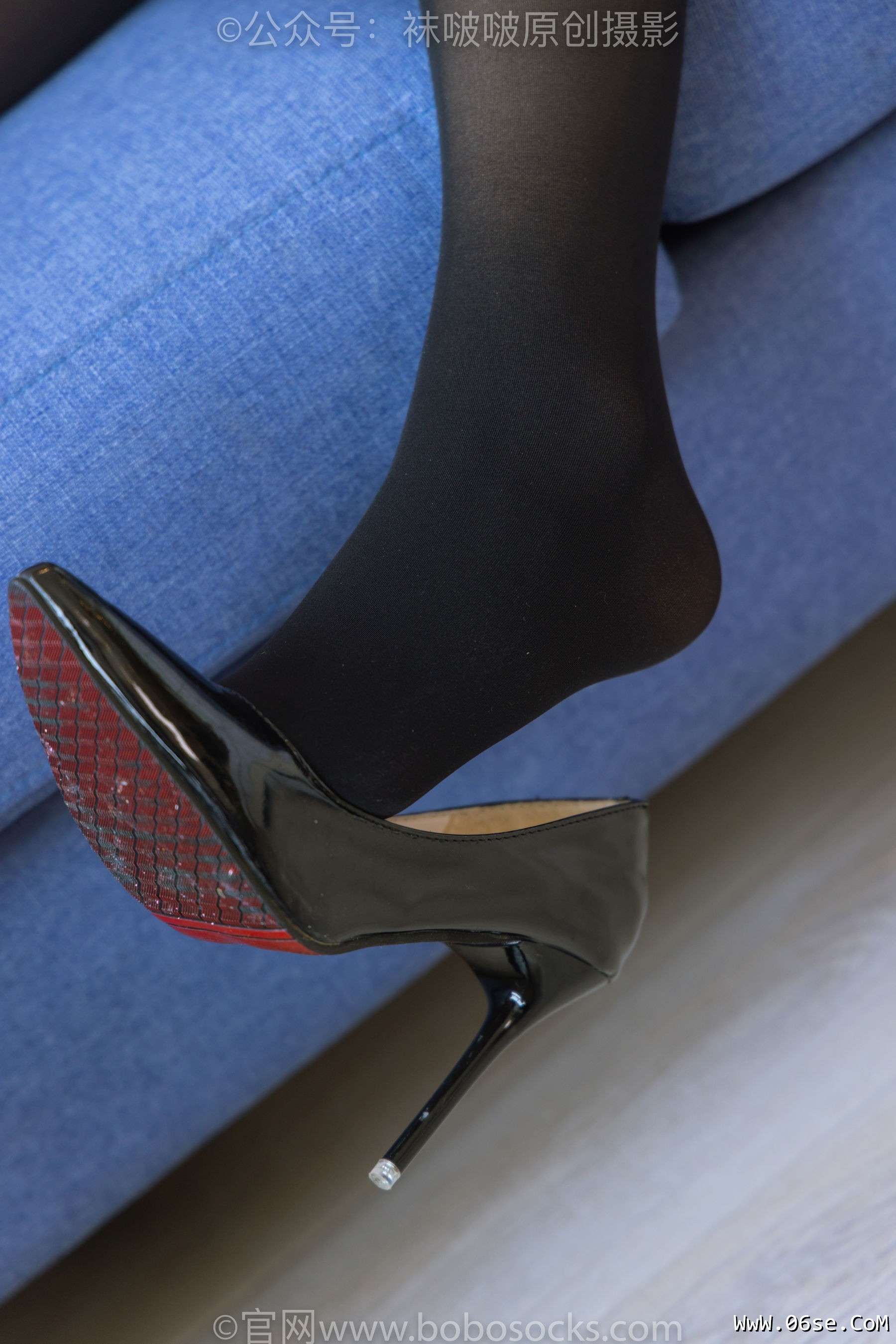 图片[82]-BoBoSocks袜啵啵 No.150 小甜豆-高跟鞋、厚黑丝[140P]-六色网