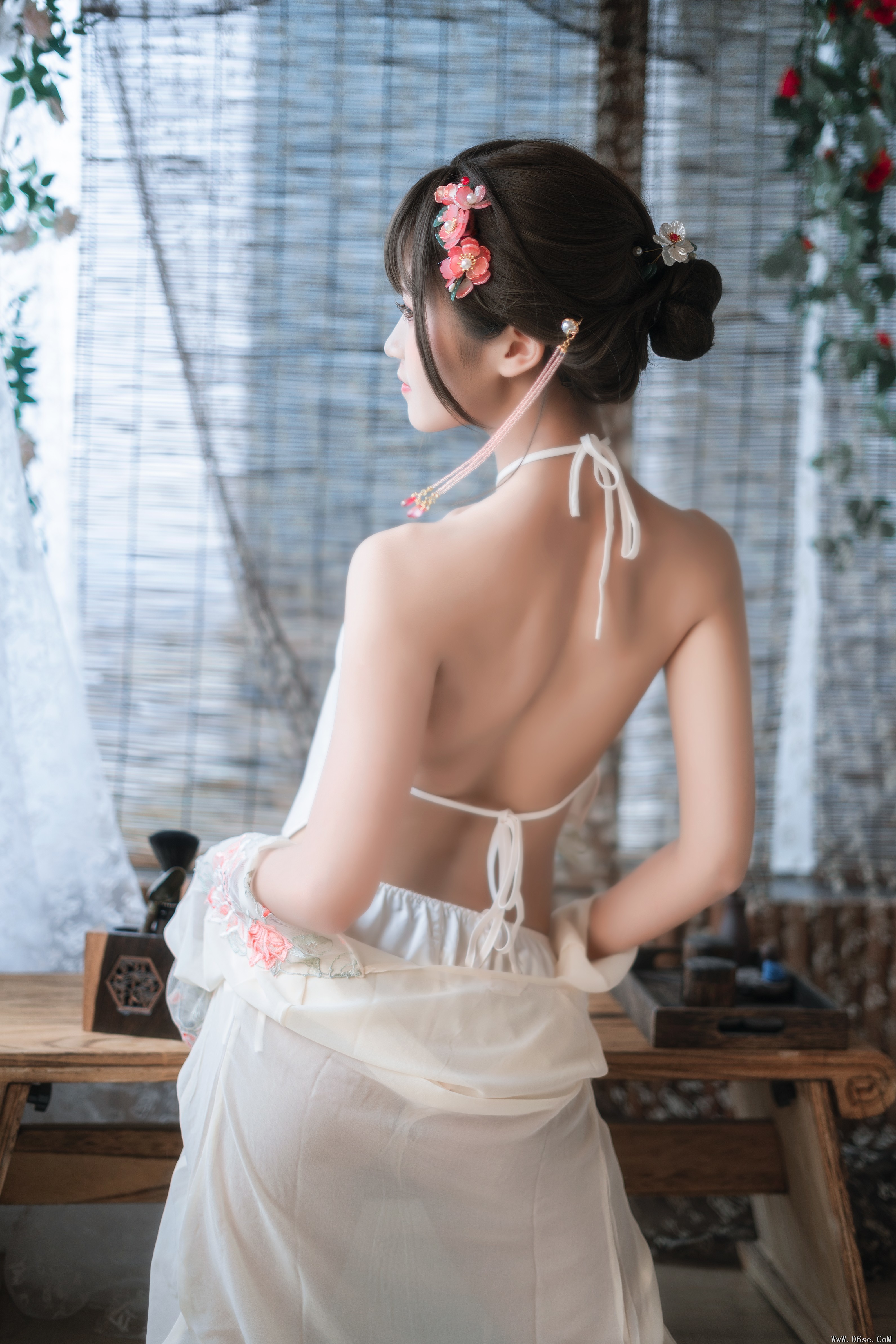 图片[5]-喵糖映画 VOL.230 少女肚兜 花溪纱[20P／149MB]-六色网