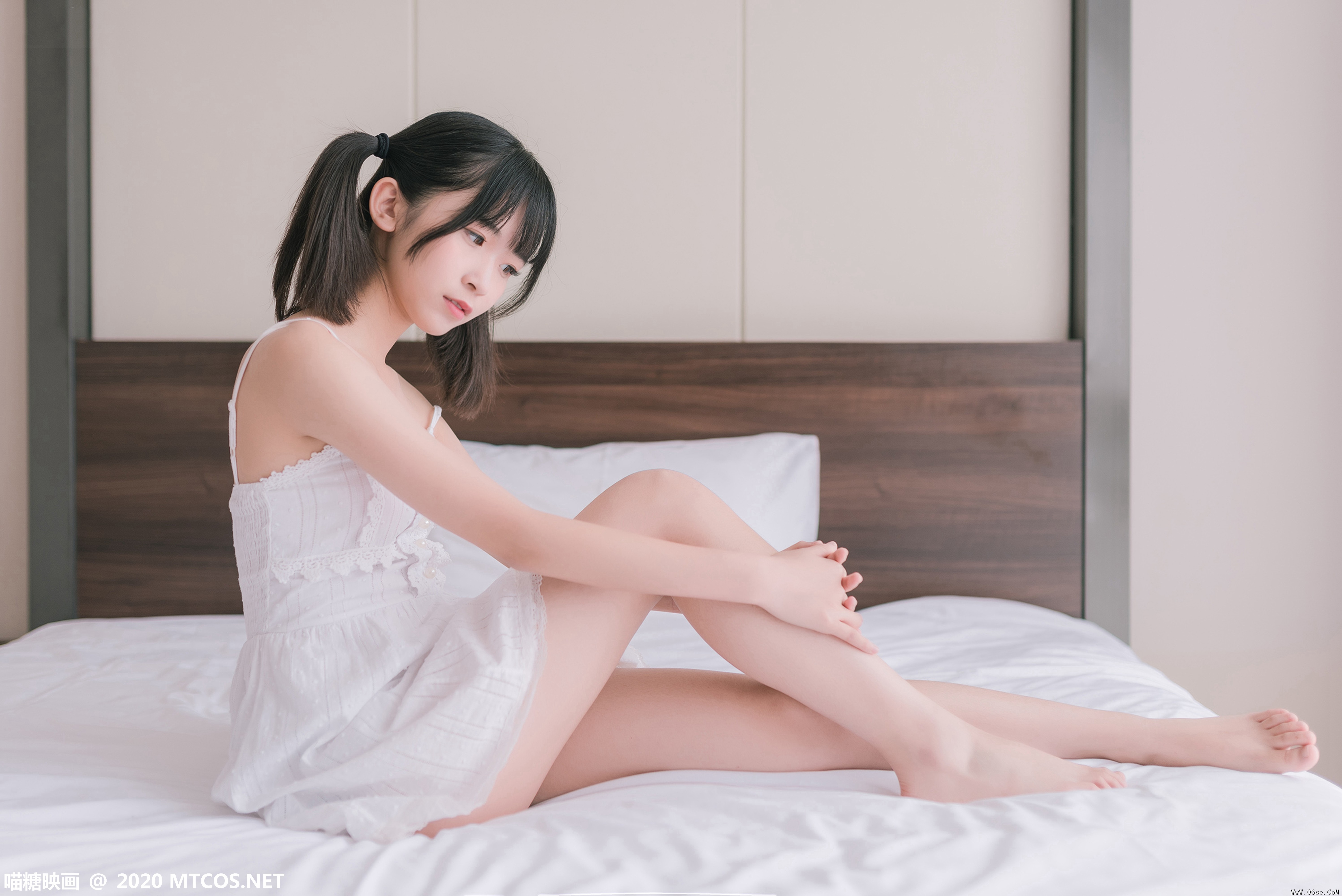 图片[17]-喵糖映画 VOL.177 白裙少女[47P／233M]-六色网