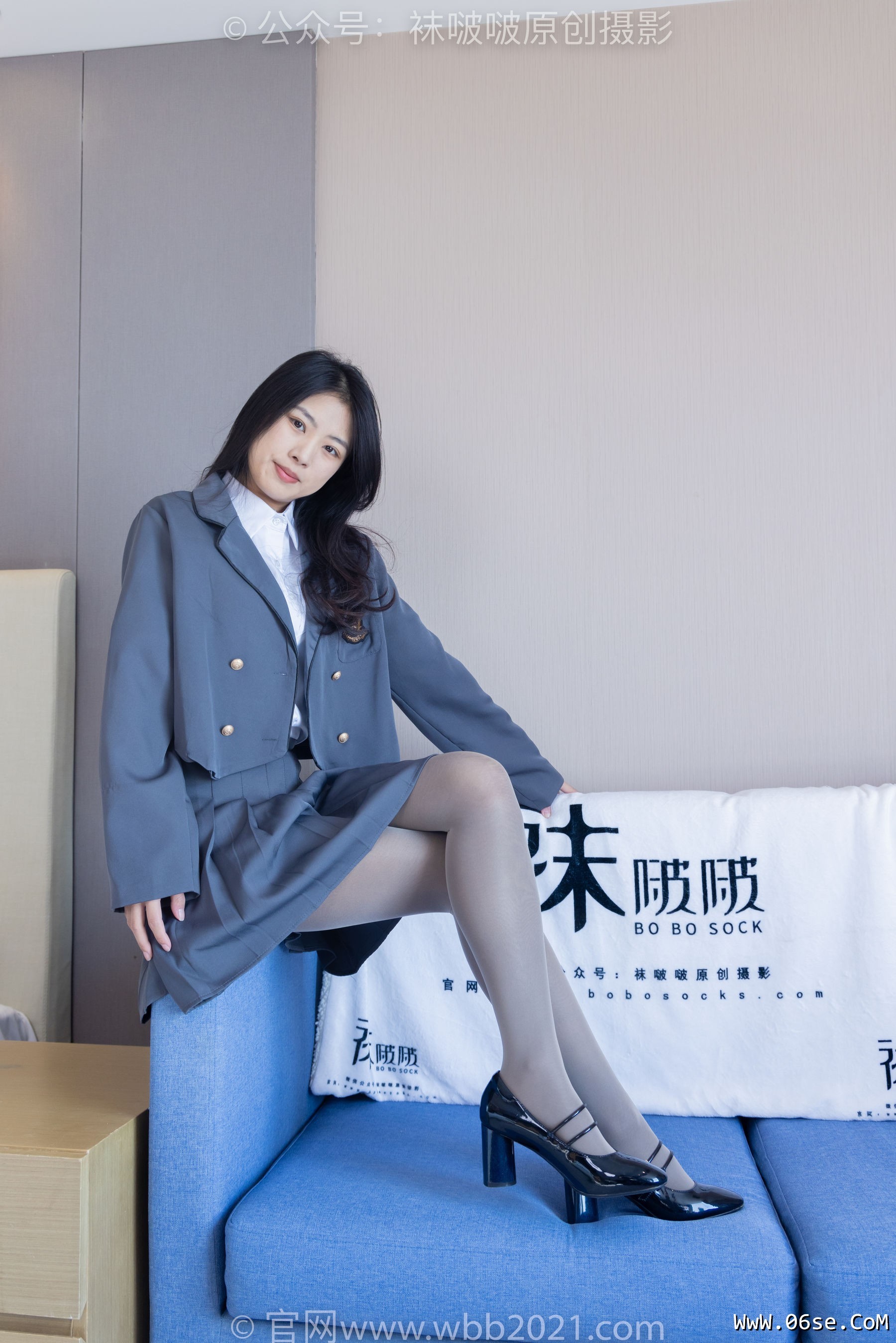 图片[92]-BoBoSocks袜啵啵 No.312 奶油 -高跟鞋、黑丝打底、肉丝[160P]-六色网
