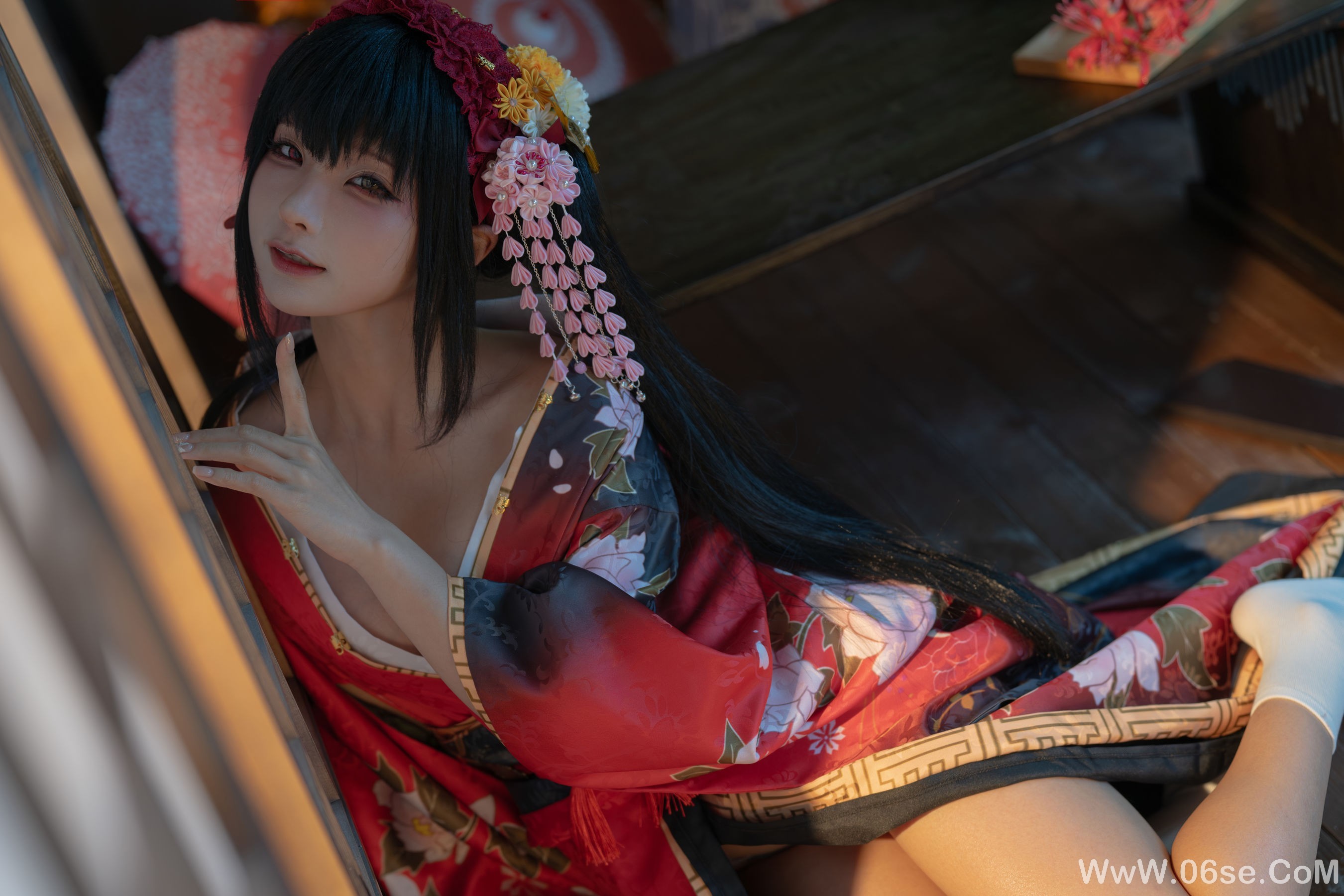 图片[4]-动漫博主蠢沫沫 – 狂三和服[147P]-六色网