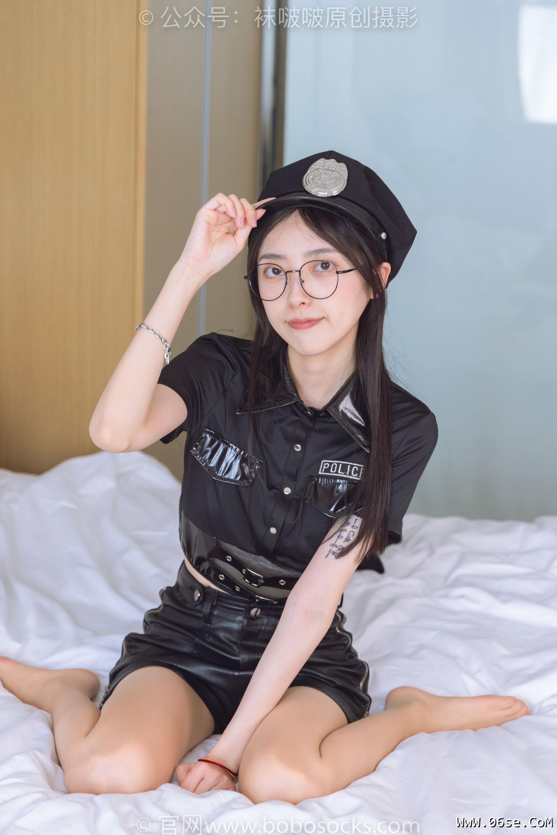 图片[10]-BoBoSocks袜啵啵 No.198 稚予-皮鞋、黑色小腿袜、高跟鞋、肉丝[138P]-六色网
