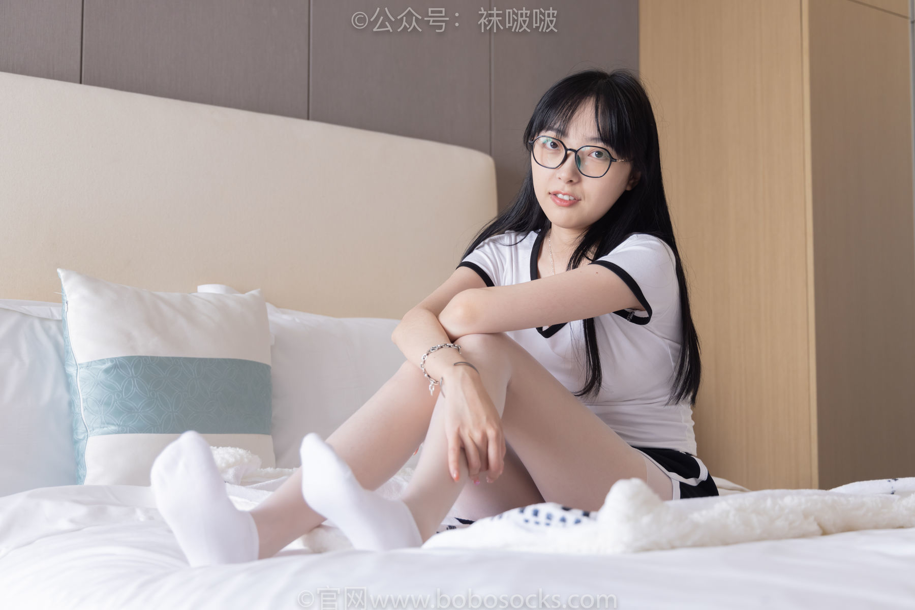 图片[35]-BoBoSocks袜啵啵 No.037 稚予-帆布鞋、短白棉袜、白丝[136P]-六色网