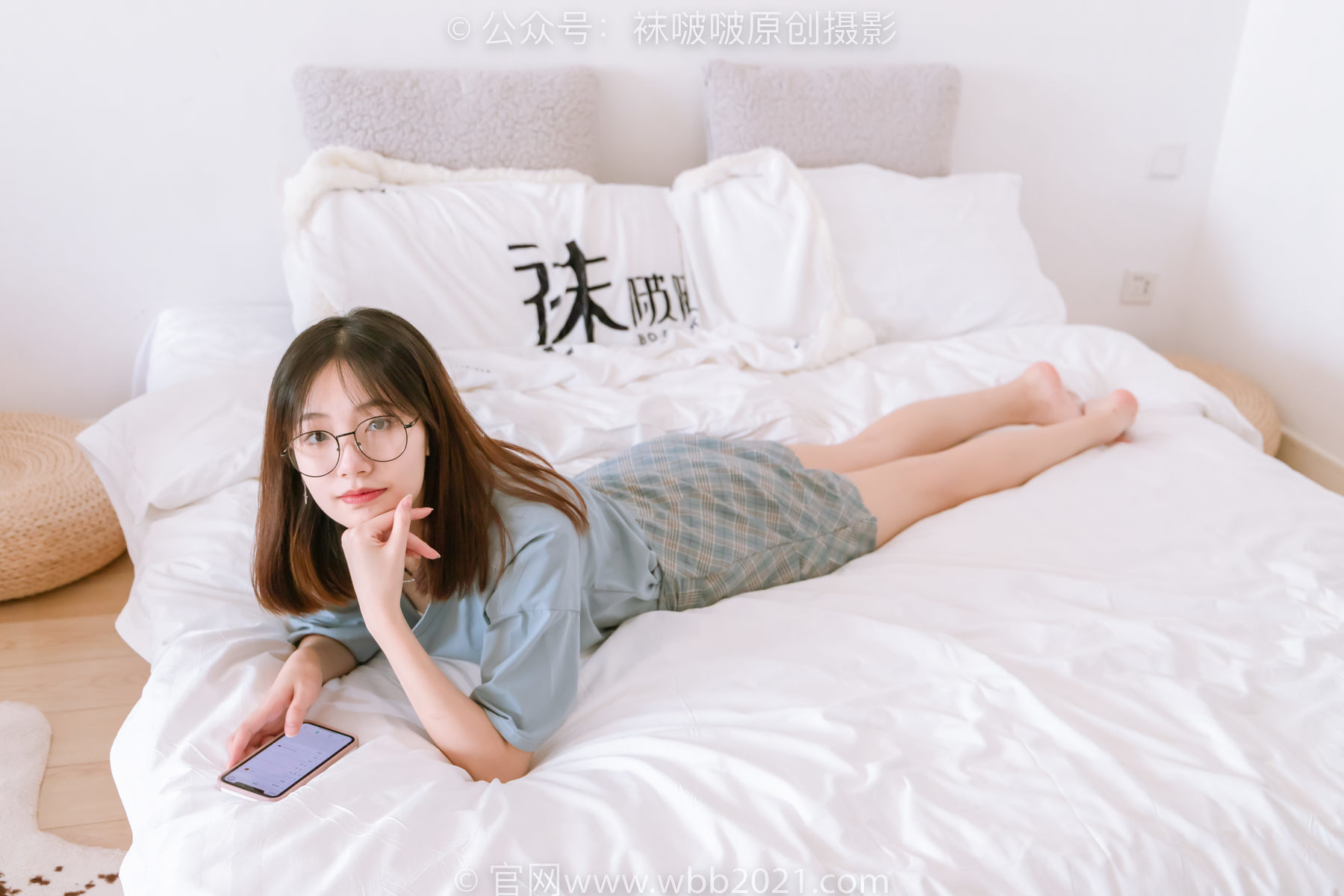 图片[39]-BoBoSocks袜啵啵 No.239 小甜豆-棉拖鞋、灰丝、裸足[140P]-六色网