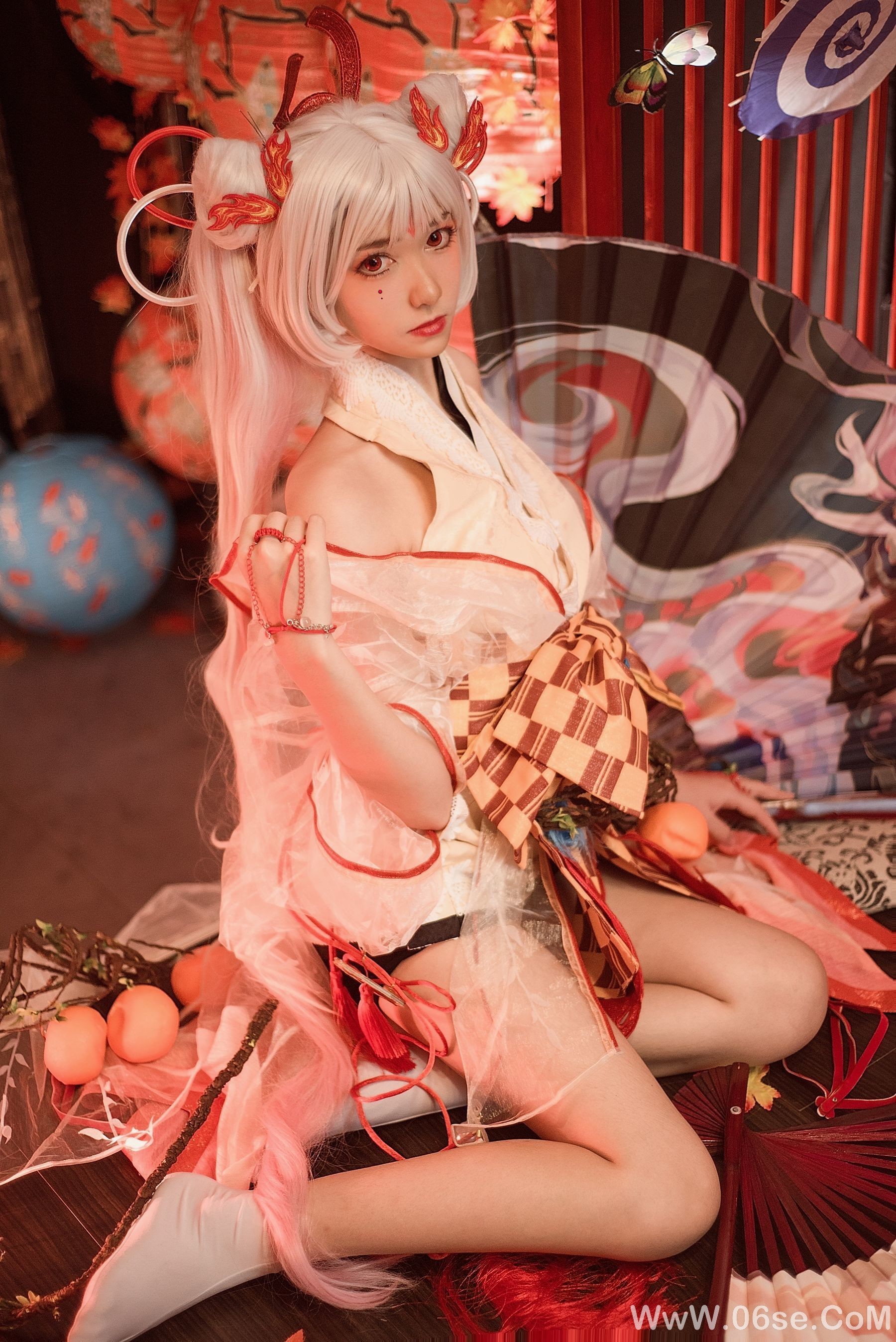 图片[4]-动漫博主南桃Momoko 不知火和服[13P]-六色网