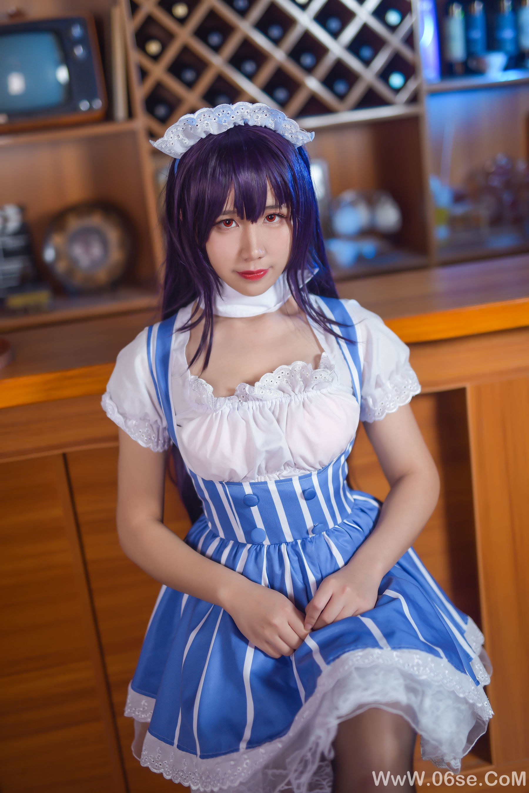 图片[10]-动漫博主九曲Jean 加藤惠女仆[34P]-六色网