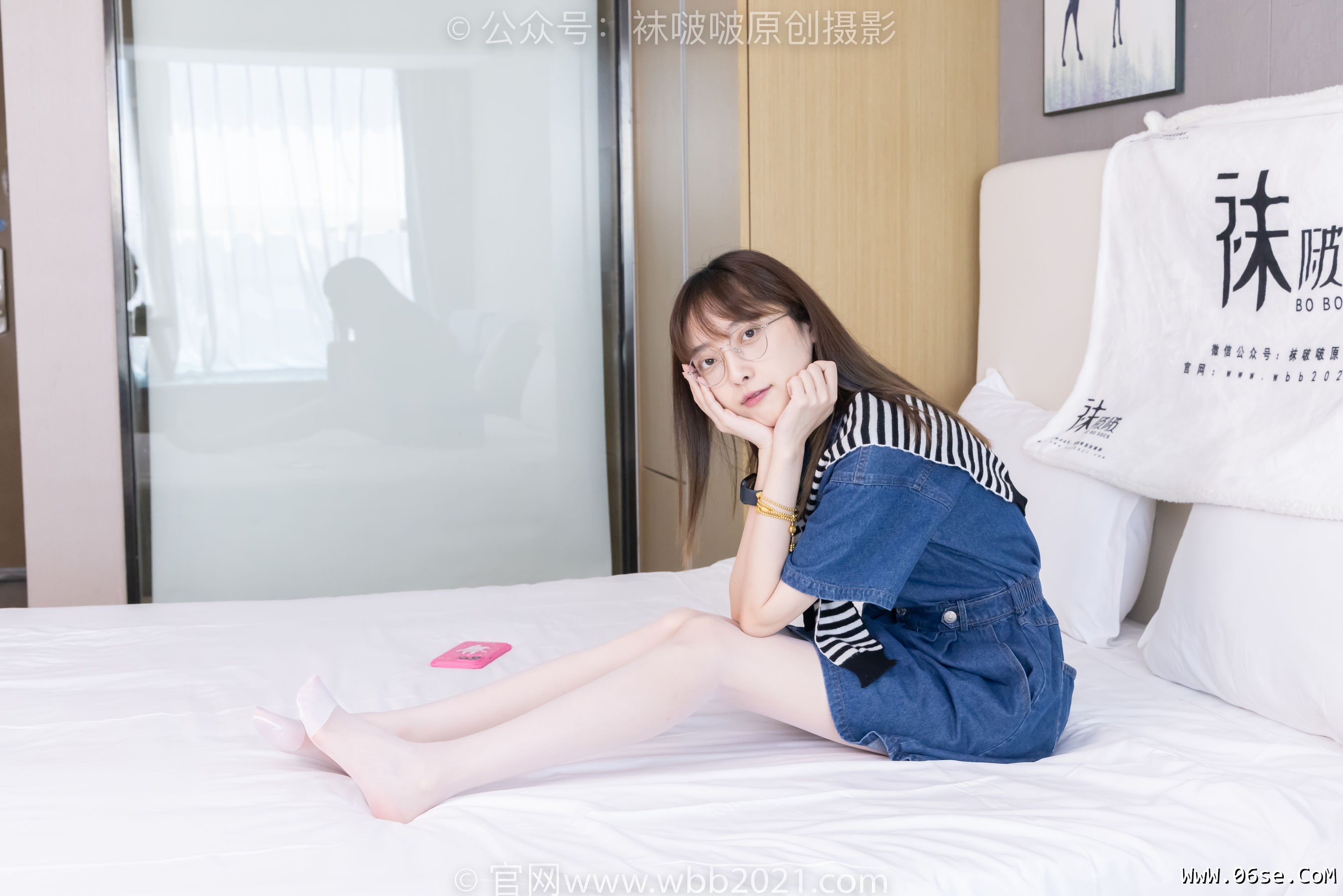 图片[103]-BoBoSocks袜啵啵 No.435 稚予 -板鞋、运动鞋、白丝、肉丝[150P]-六色网