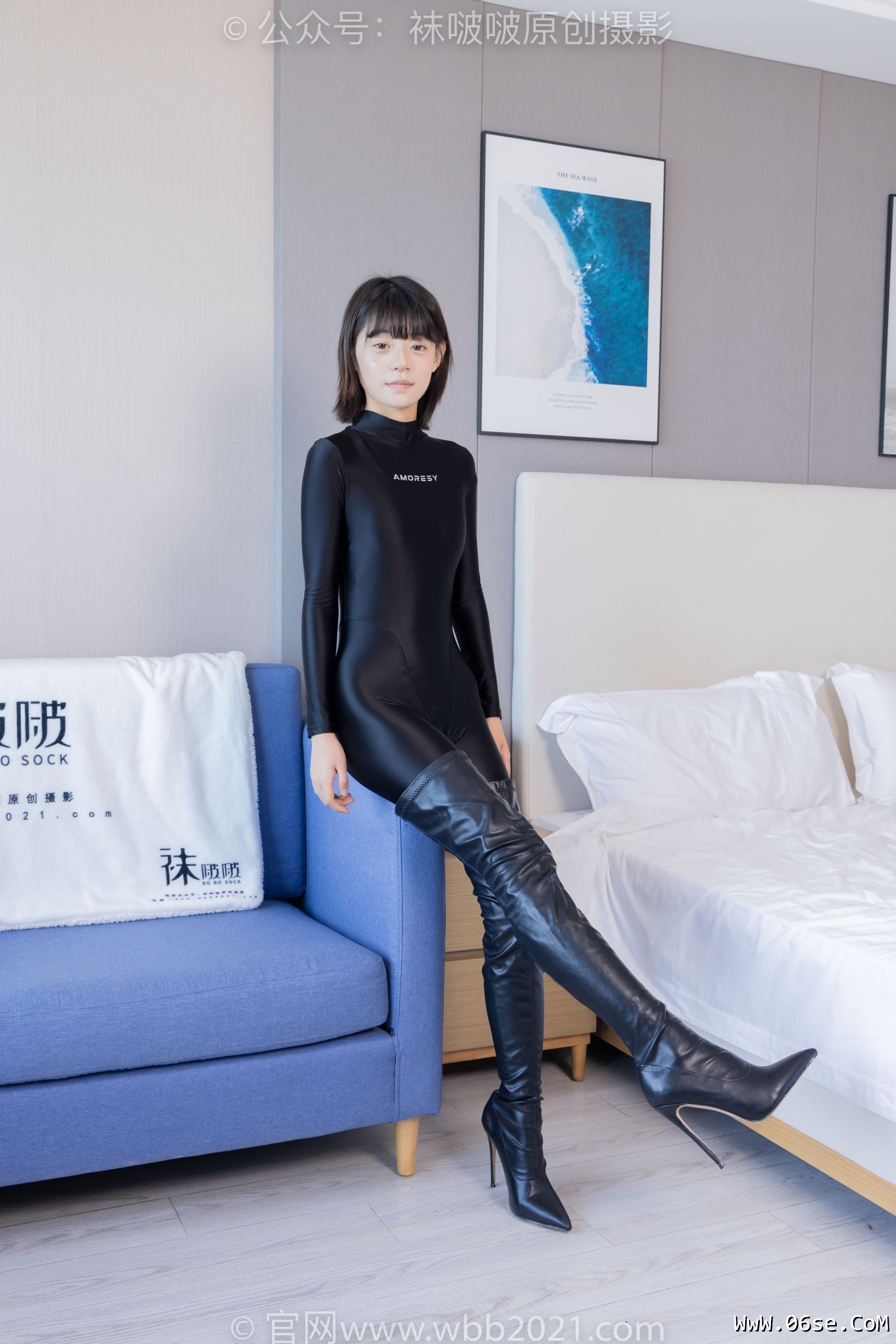 图片[74]-BoBoSocks袜啵啵 No.416 糯米 -高跟长靴、黑丝、连体衣裤里丝[150P]-六色网