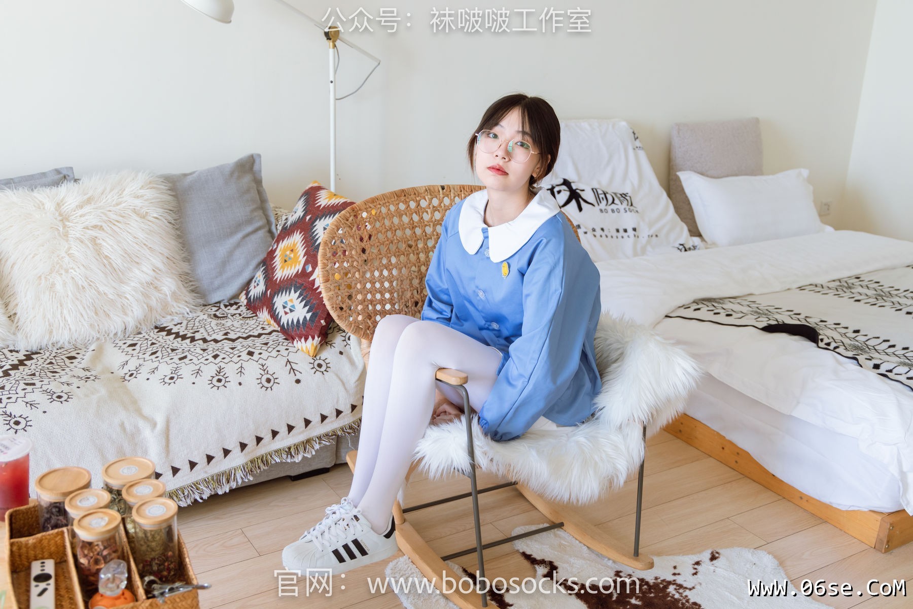 图片[18]-BoBoSocks袜啵啵 No.093 小甜豆-贝壳头、厚白丝[132P]-六色网
