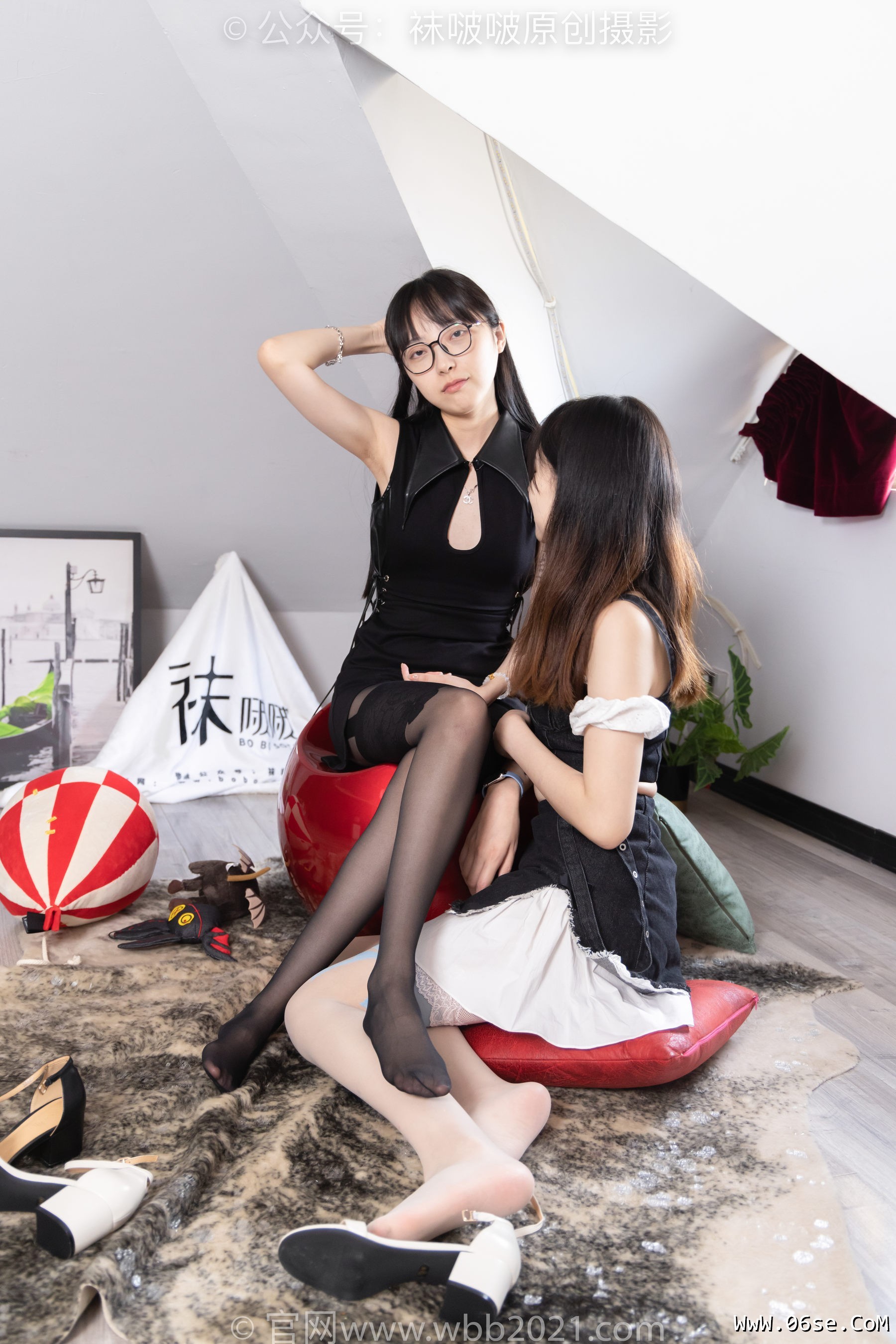 图片[8]-BoBoSocks袜啵啵 No.236 小甜豆稚予-七月要开心鸭[202P]-六色网