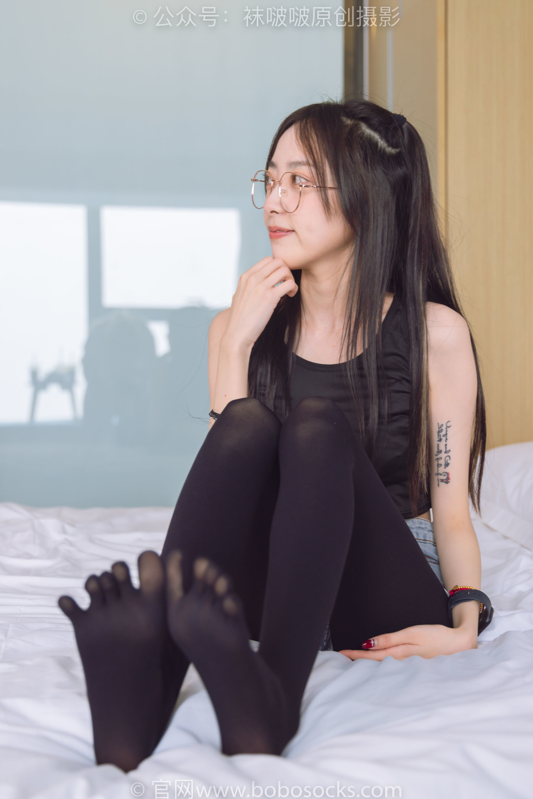 图片[11]-BoBoSocks袜啵啵 No.192 稚予-高跟鞋、黑色五指袜[139P]-六色网