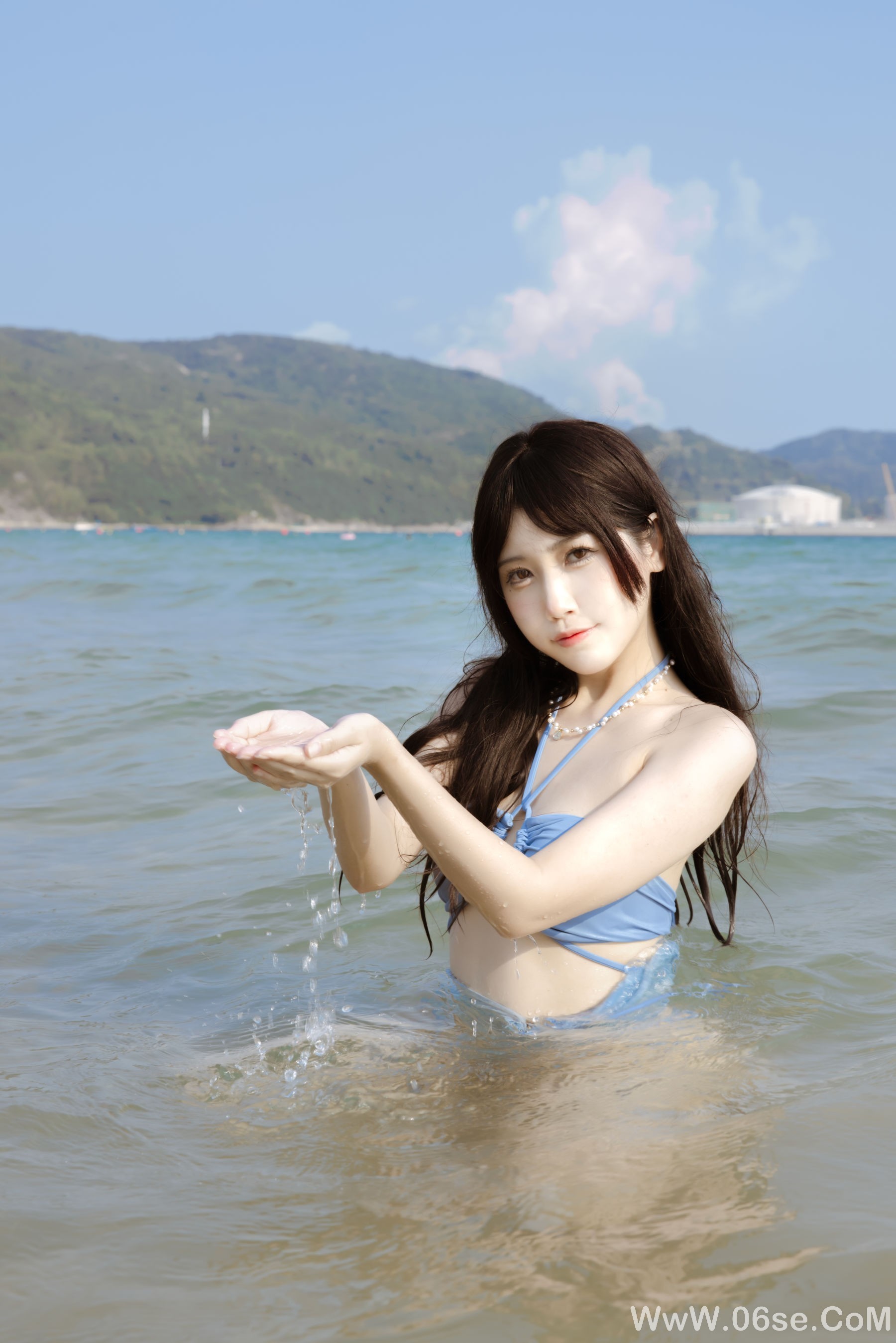 图片[57]-微博人气Coser不呆猫 – 泳衣JK学妹[59P]-六色网
