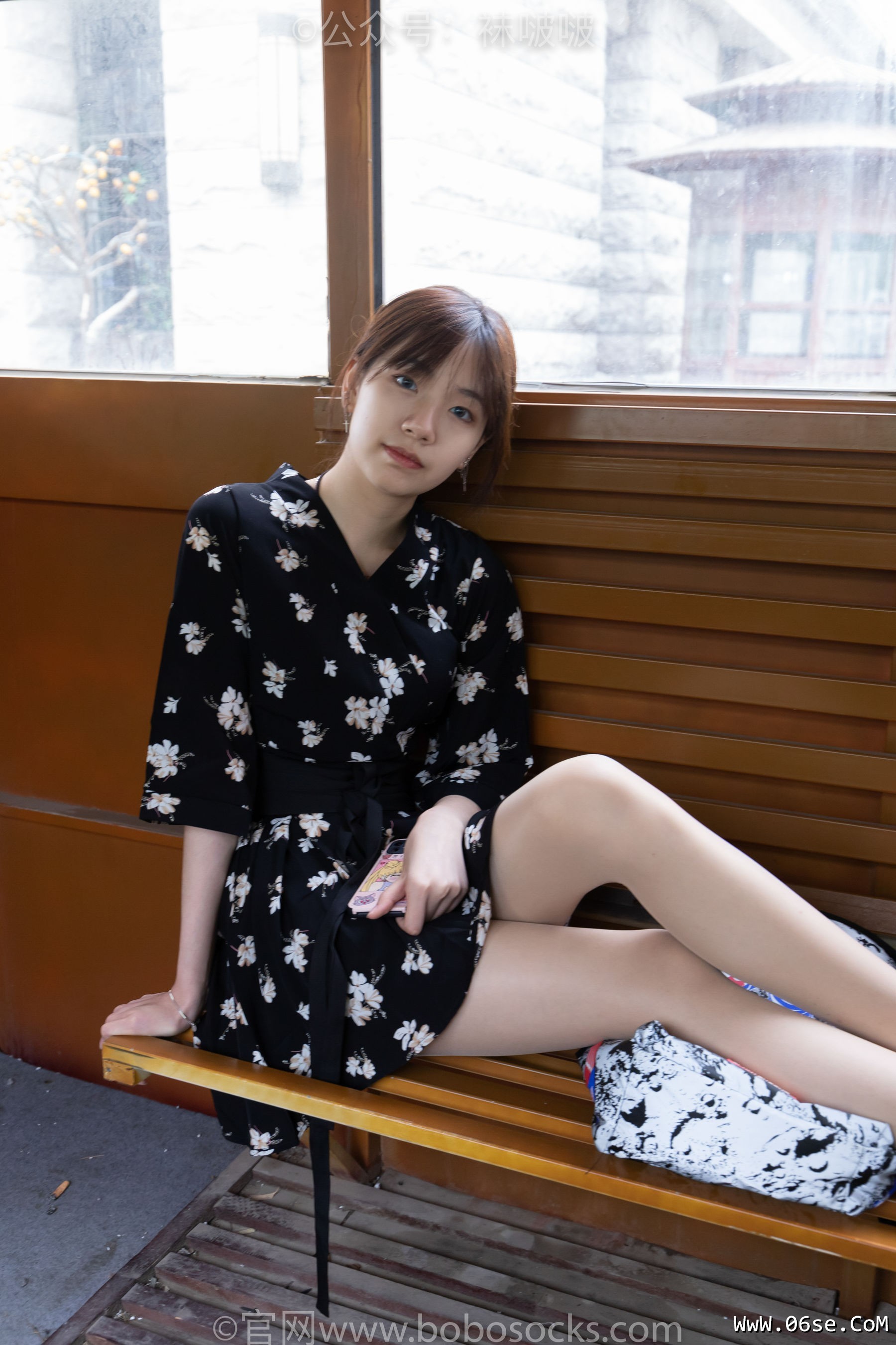 图片[47]-BoBoSocks袜啵啵 No.013 小甜豆-匡威帆布鞋、浅灰色短棉袜、肉丝[132P]-六色网