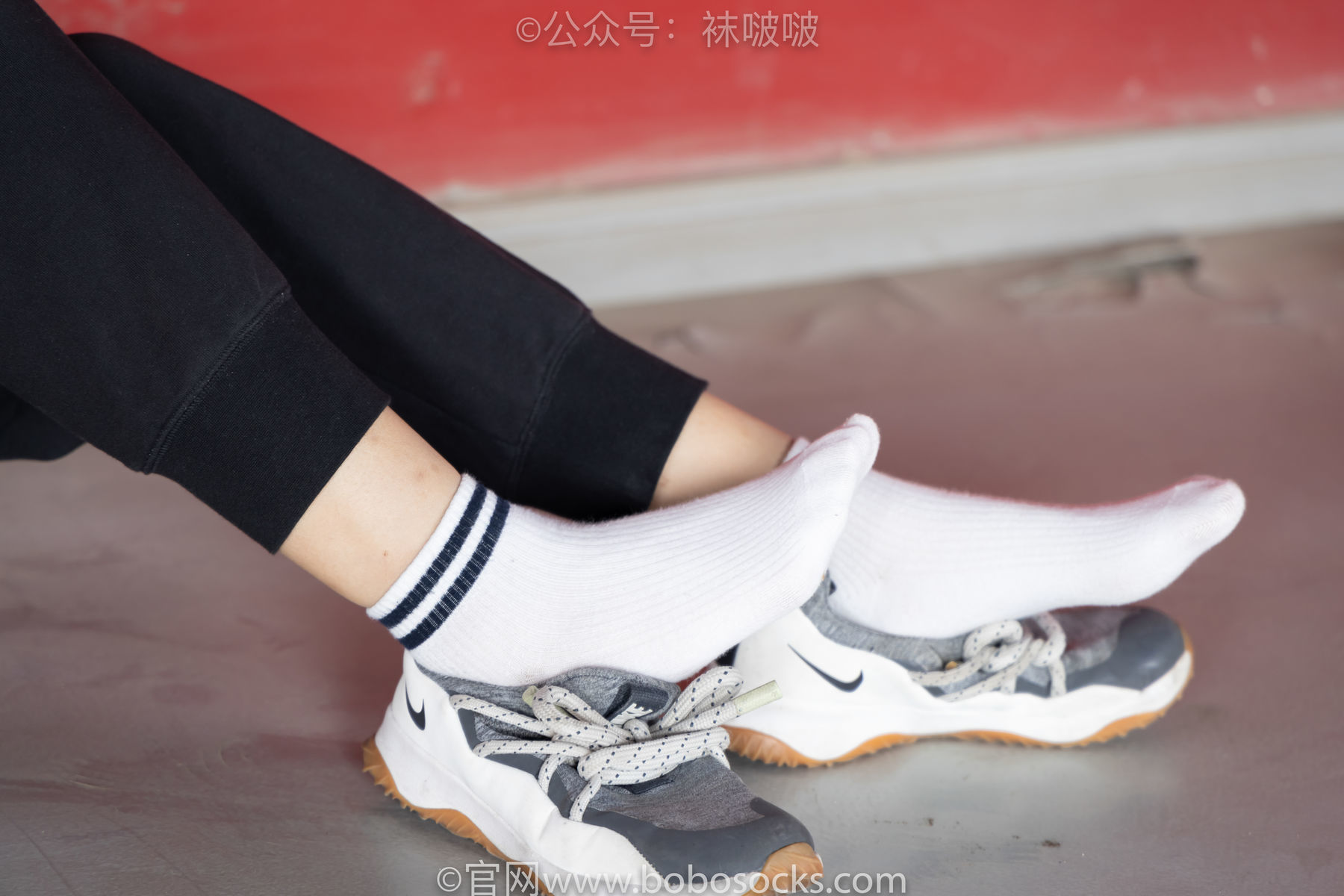 图片[55]-BoBoSocks袜啵啵 No.018 木木-运动鞋、白棉袜、裸足[136P]-六色网