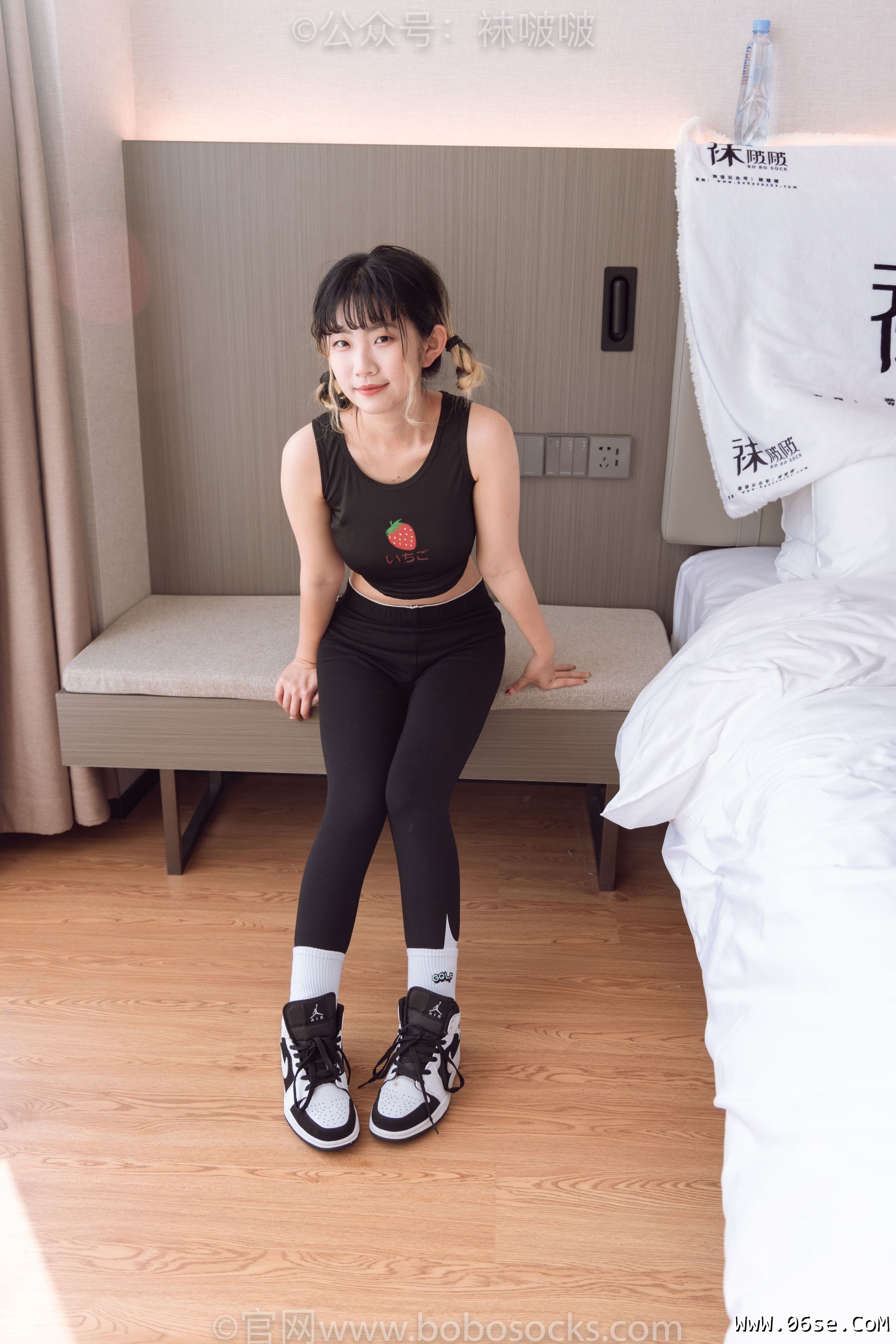 图片[6]-BoBoSocks袜啵啵 No.059 砂糖-AJ板鞋、白棉袜、裸足[142P]-六色网