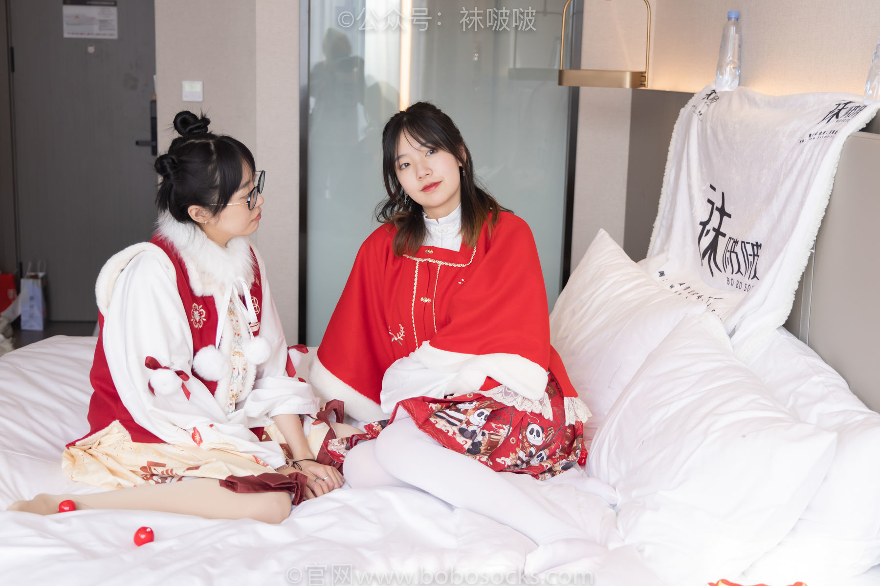 图片[75]-BoBoSocks袜啵啵 No.054 小甜豆与稚予-给大家拜年啦[139P]-六色网