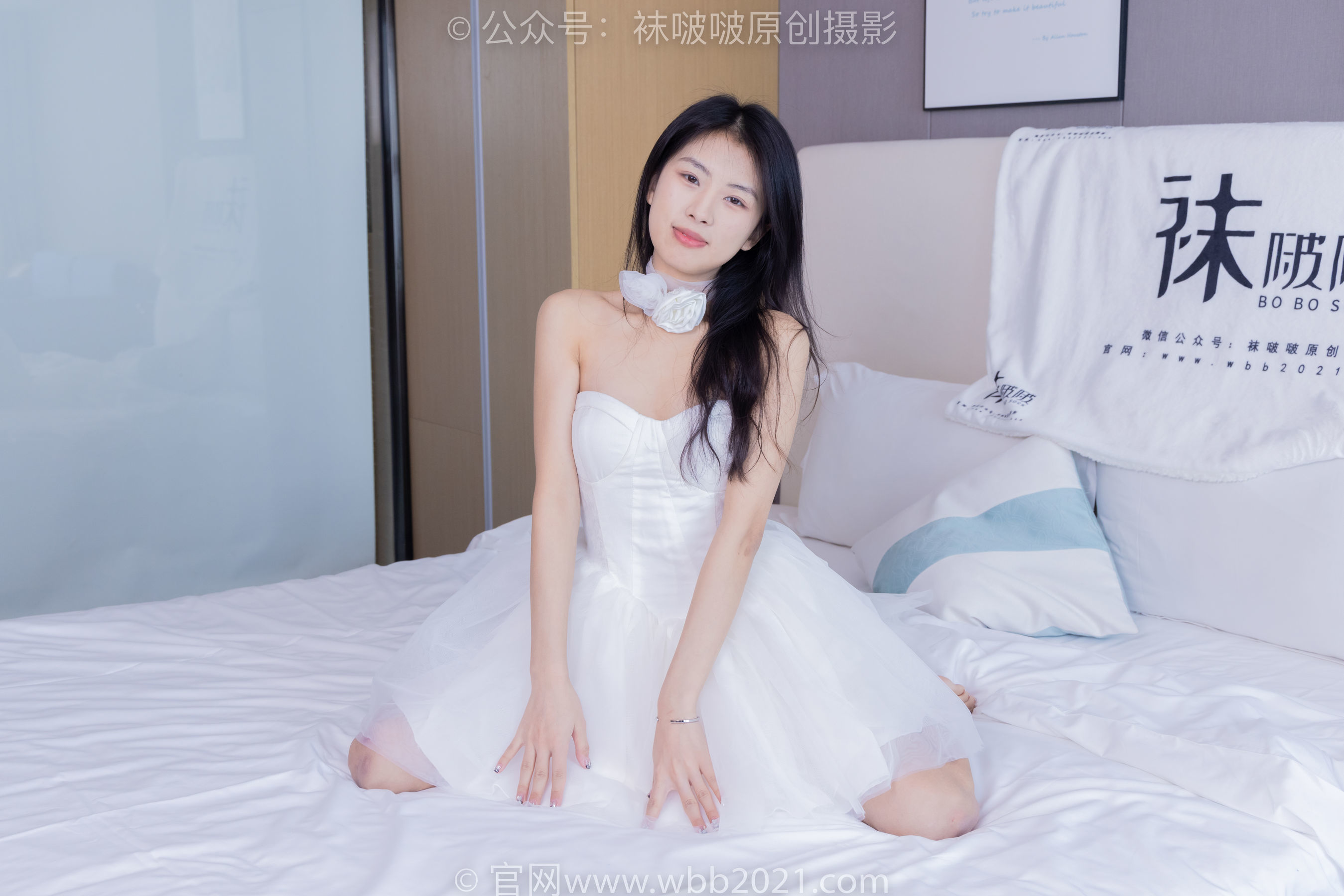 图片[103]-BoBoSocks袜啵啵 No.409 奶油 -两双高跟鞋、厚白丝大腿袜、裸足[198P]-六色网