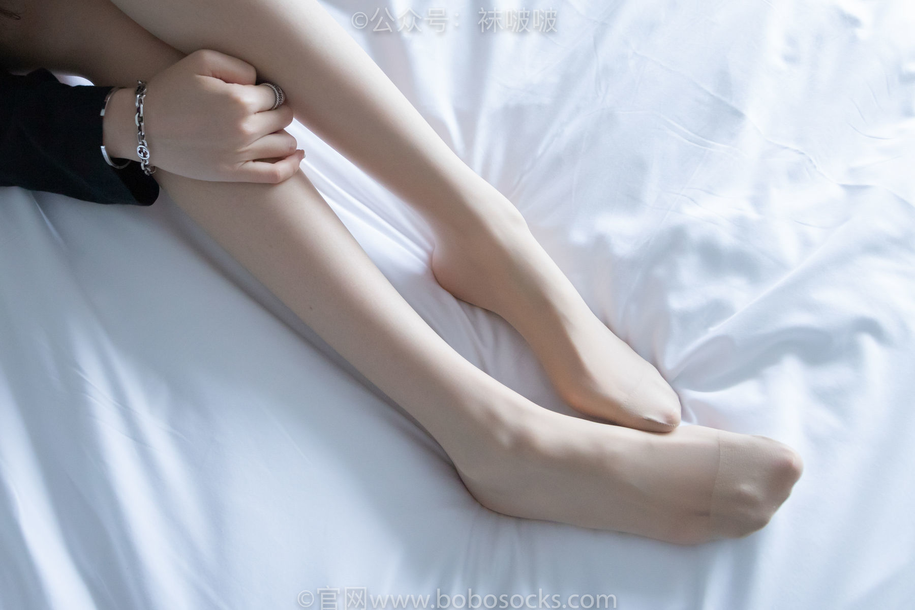 图片[114]-BoBoSocks袜啵啵 No.015 稚予-阿迪板鞋、白色短棉袜、肉丝[148P]-六色网