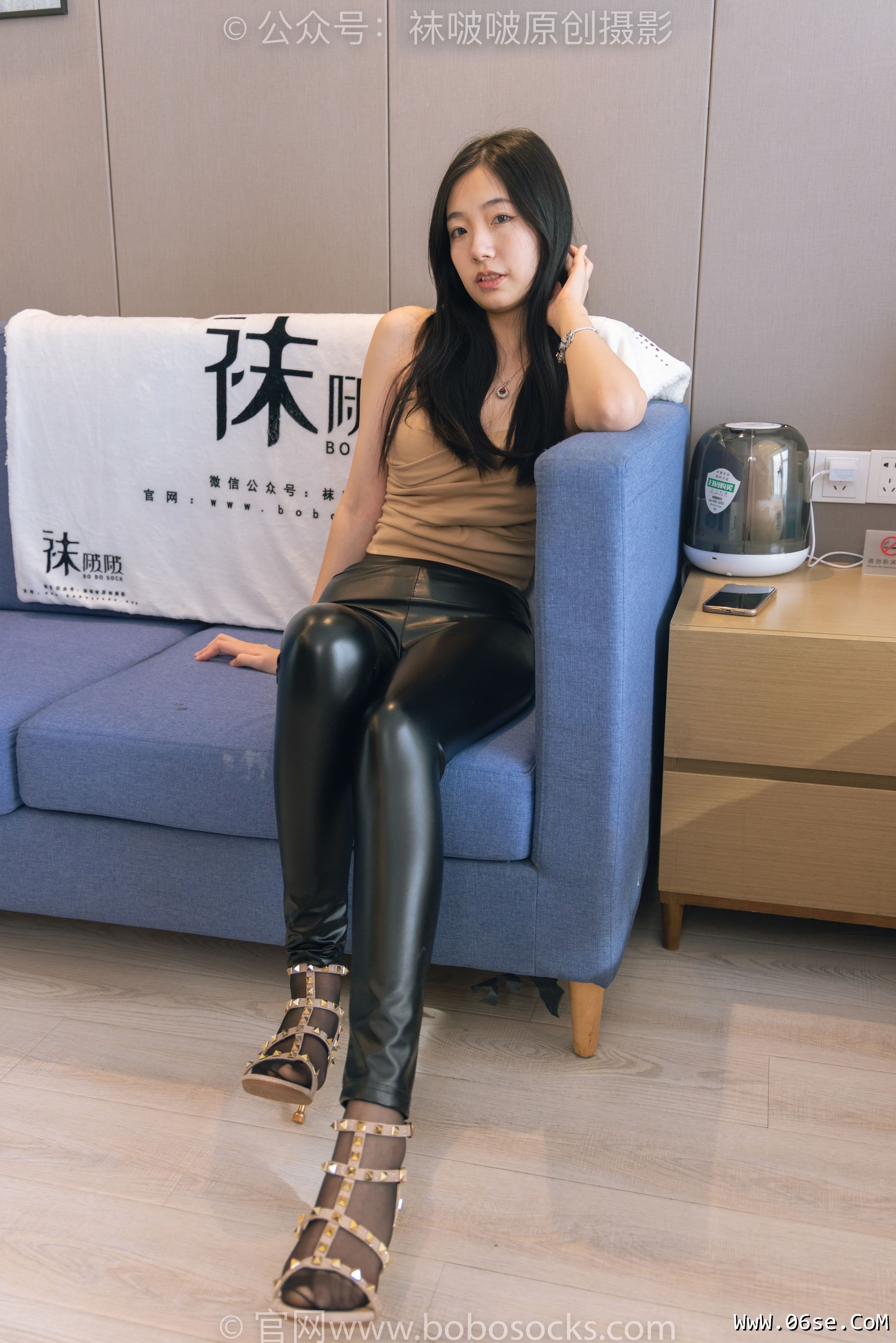 图片[75]-BoBoSocks袜啵啵 No.191 小甜豆-高跟鞋、黑丝、皮裤裤里丝[140P]-六色网
