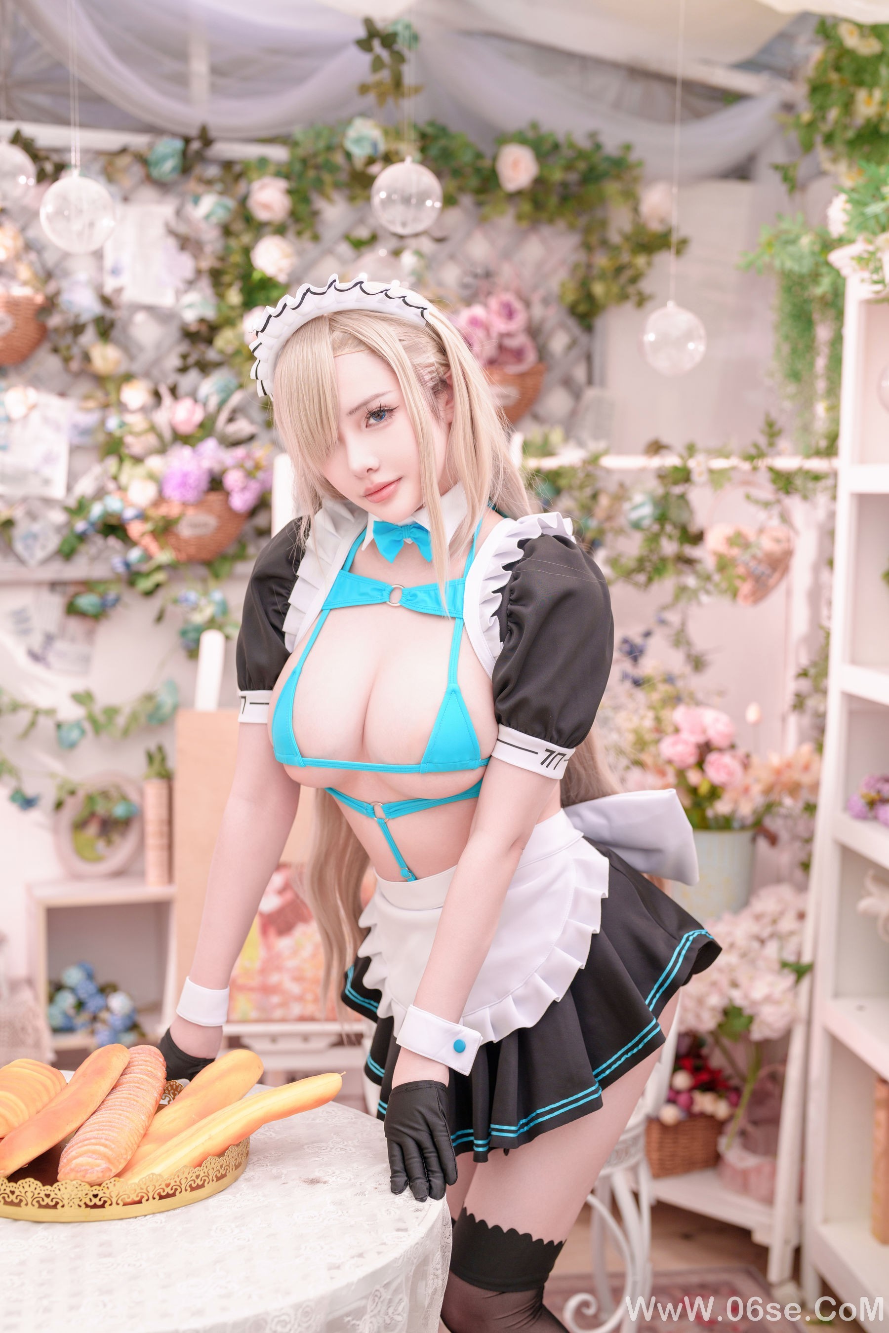 图片[16]-动漫博主雯妹 – 一之濑明日奈 女仆[44P]-六色网