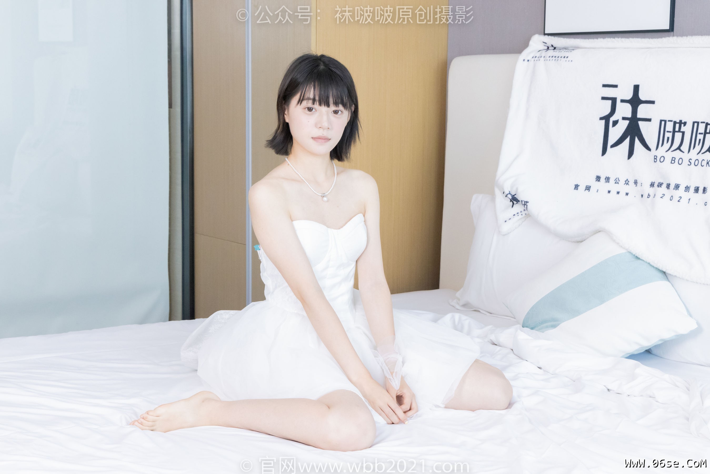 图片[10]-BoBoSocks袜啵啵 No.443 糯米 -高跟鞋、白丝、裸足[139P]-六色网