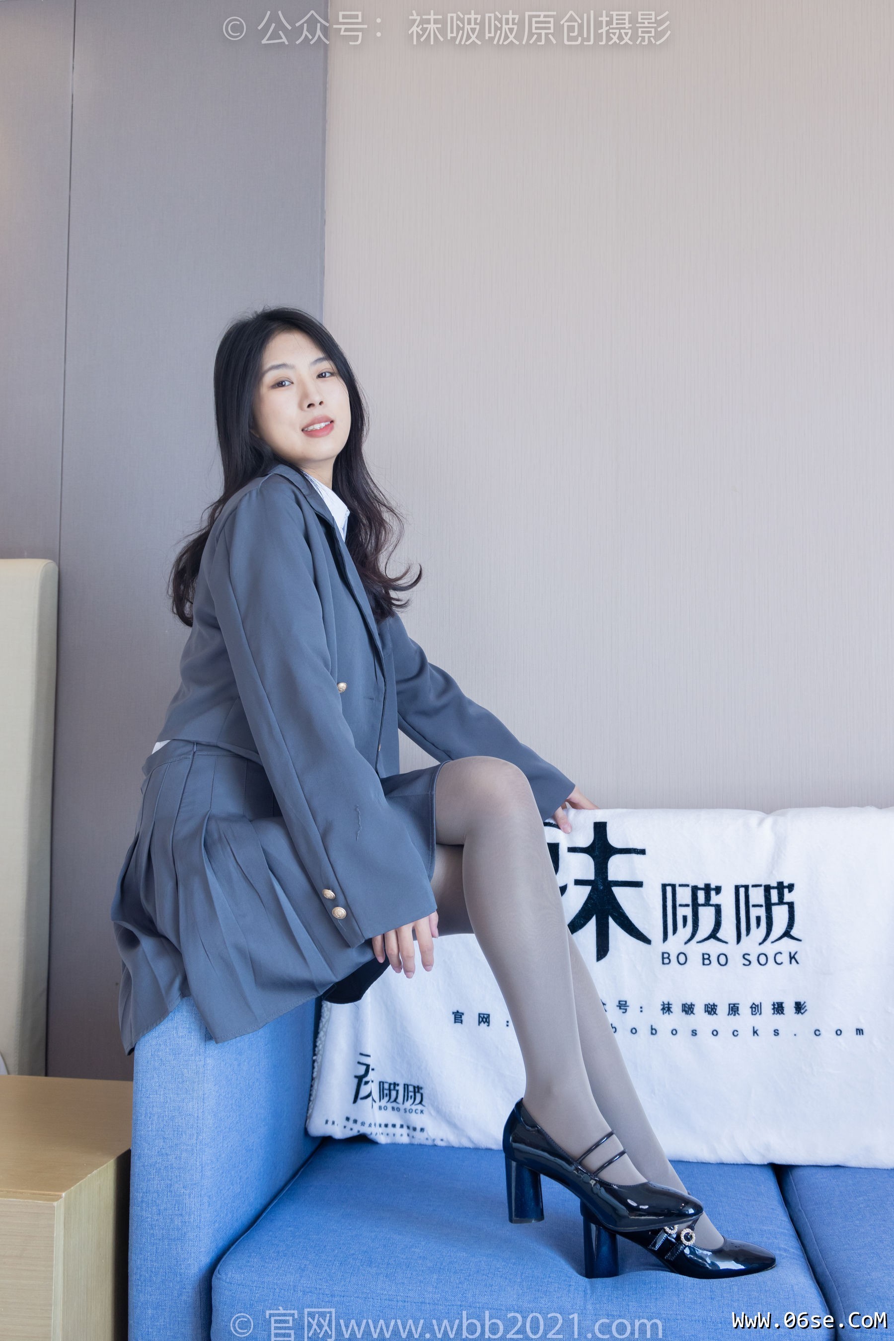 图片[93]-BoBoSocks袜啵啵 No.312 奶油 -高跟鞋、黑丝打底、肉丝[160P]-六色网