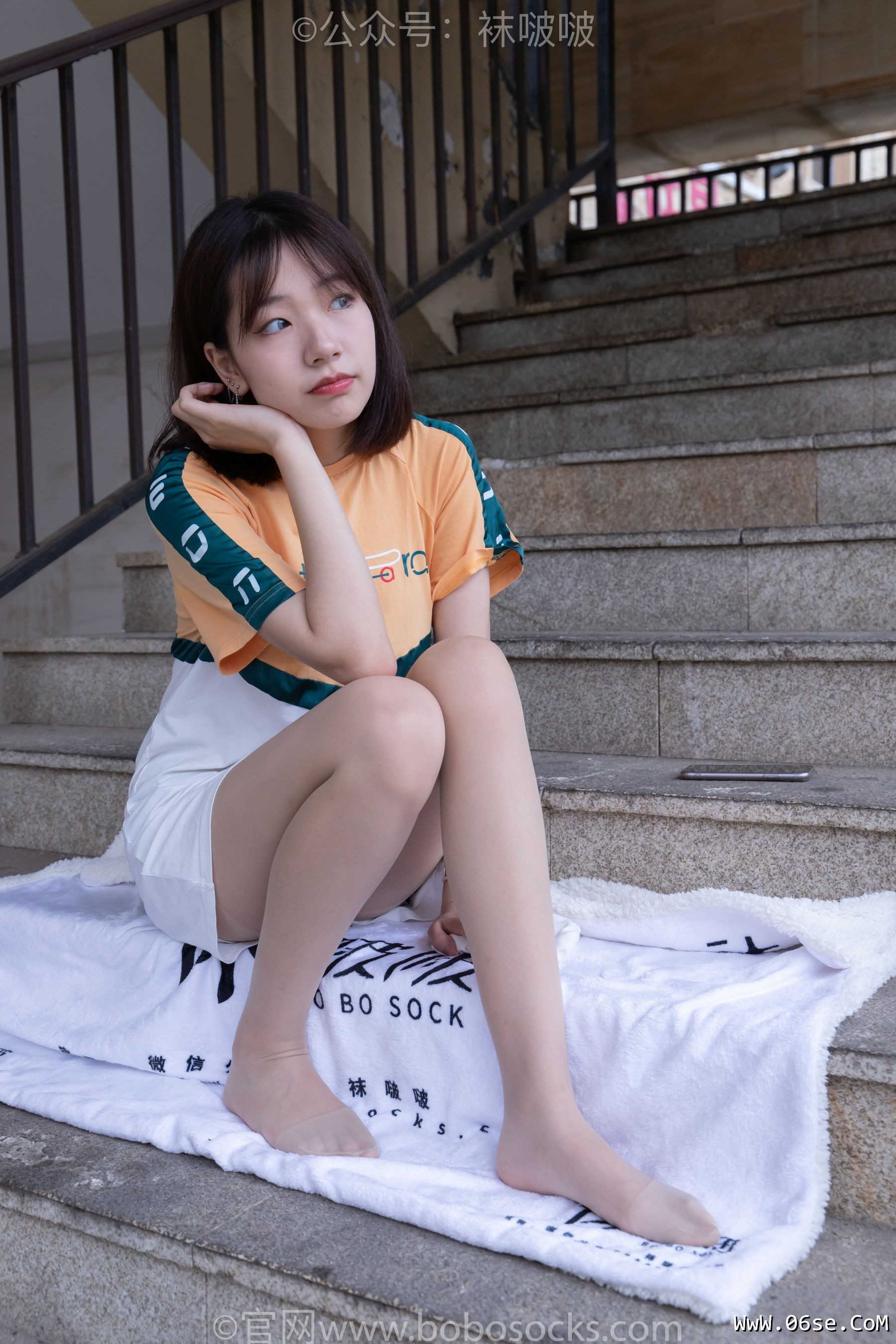 图片[93]-BoBoSocks袜啵啵 No.069 小甜豆-vans板鞋、白棉袜、肉丝[135P]-六色网