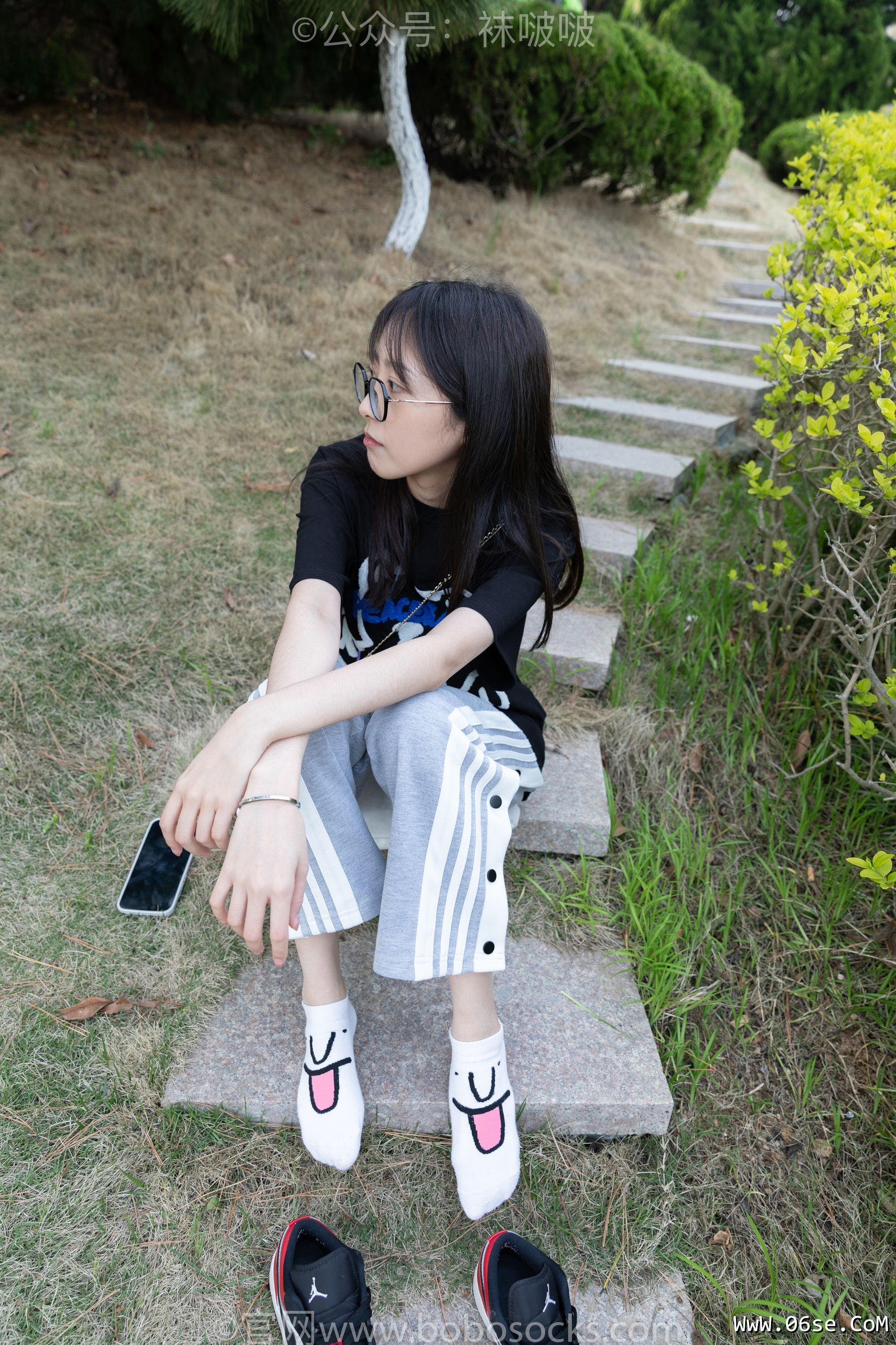 图片[75]-BoBoSocks袜啵啵 No.023 稚予-AJ、白色短棉袜、裸足[119P]-六色网