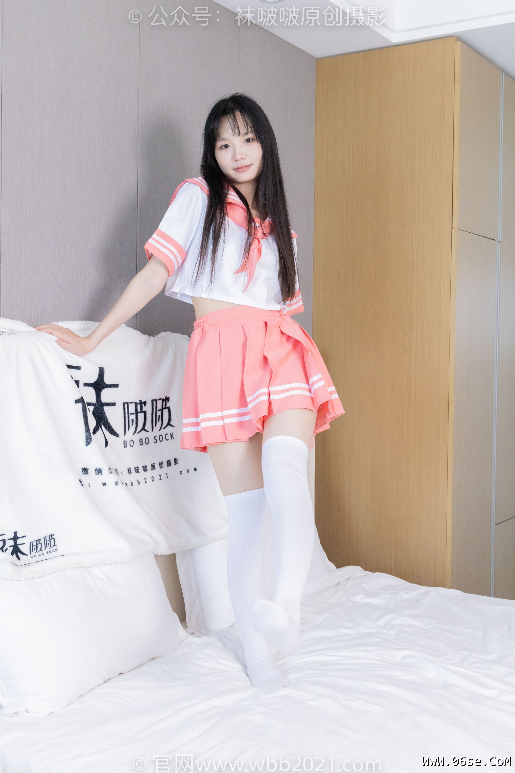 图片[115]-BoBoSocks袜啵啵 No.429 甜甜圈 -板鞋、白棉袜、过膝白棉袜[159P]-六色网