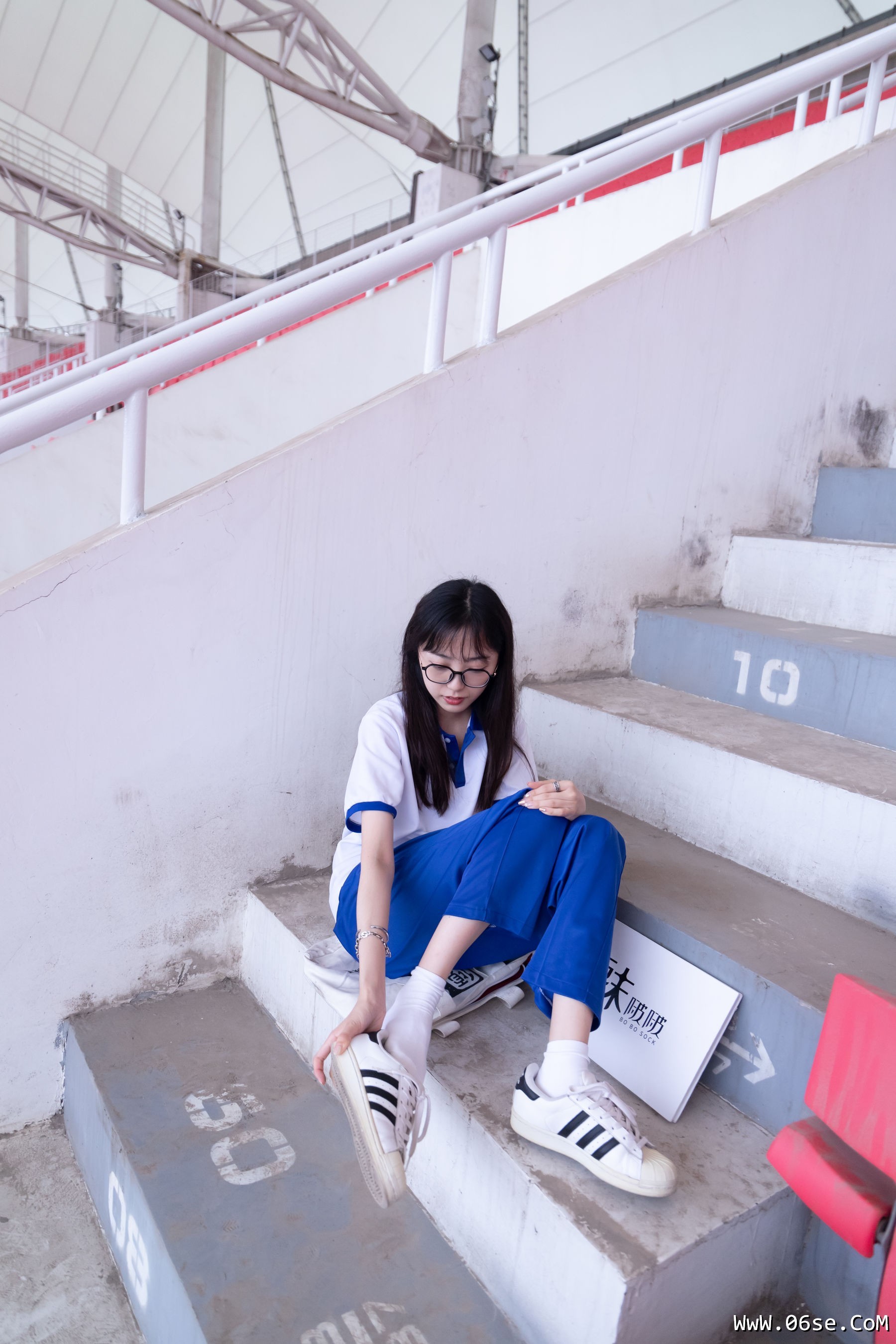 图片[42]-BoBoSocks袜啵啵 No.002 稚予-校服、贝壳头、白棉袜、裸足[139P]-六色网