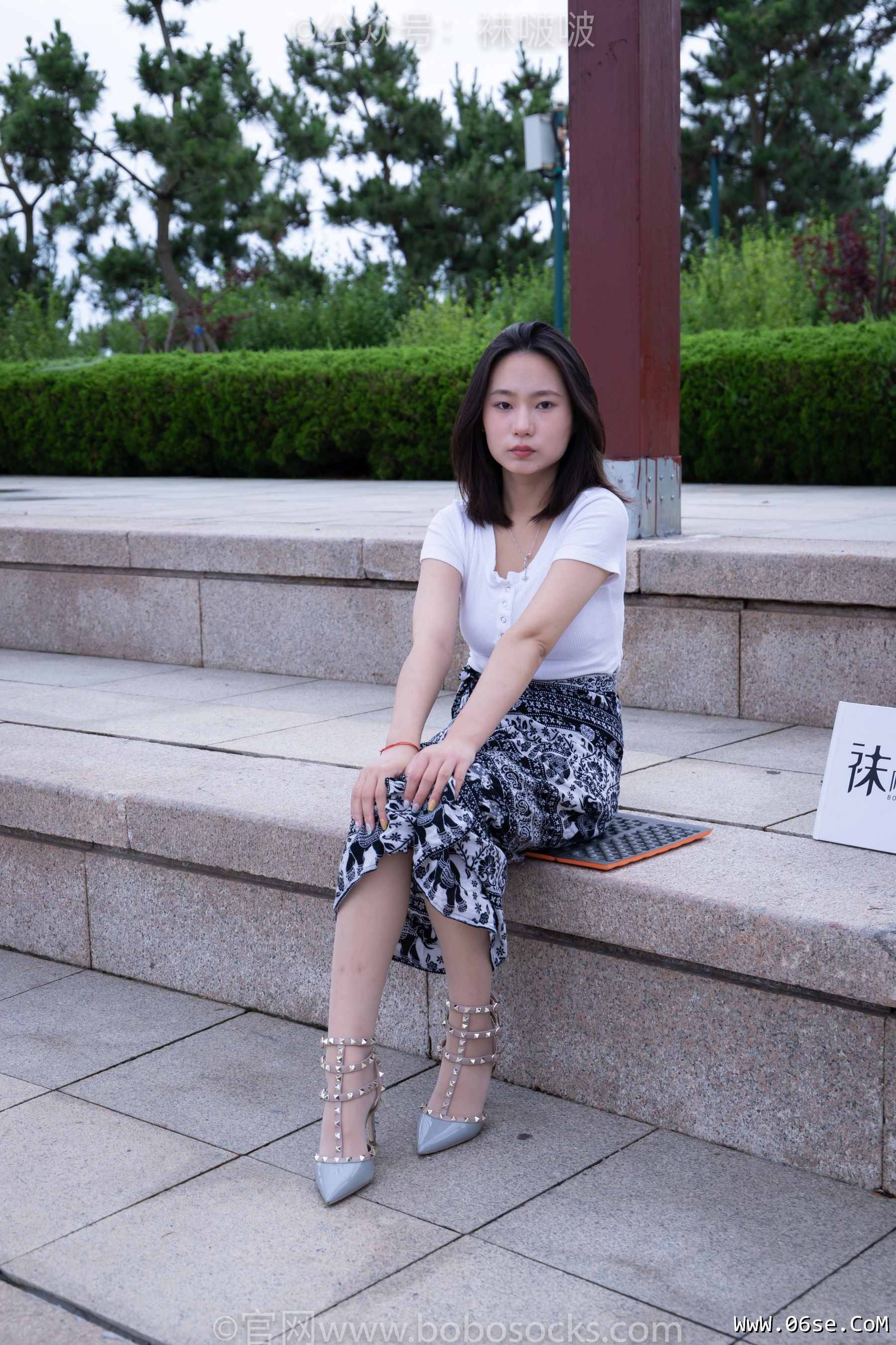 图片[23]-BoBoSocks袜啵啵 No.014 思思-华伦天奴高跟鞋、肉丝[140P]-六色网