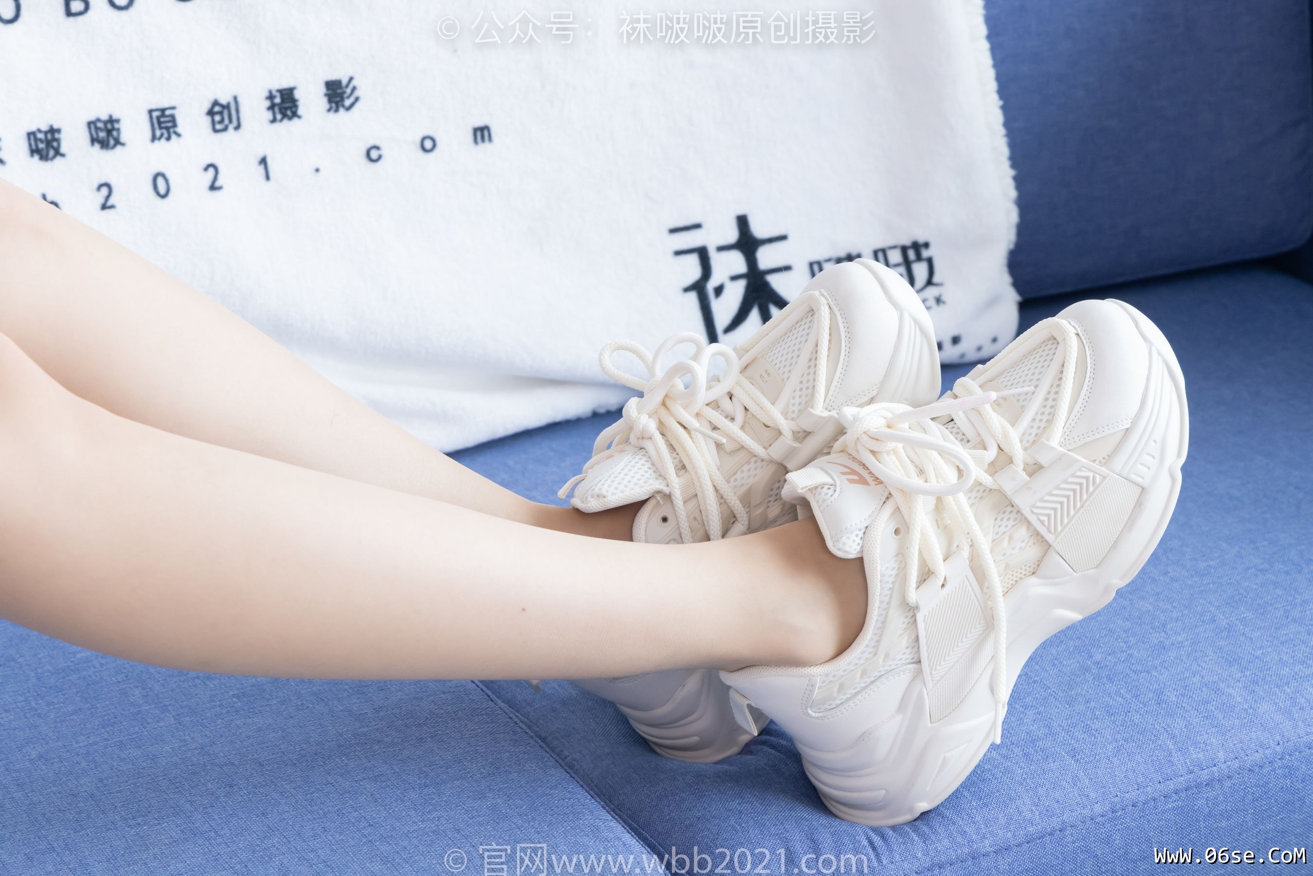 图片[20]-BoBoSocks袜啵啵 No.424 稚予 -运动鞋、白棉袜、肉丝、腰丝[140P]-六色网
