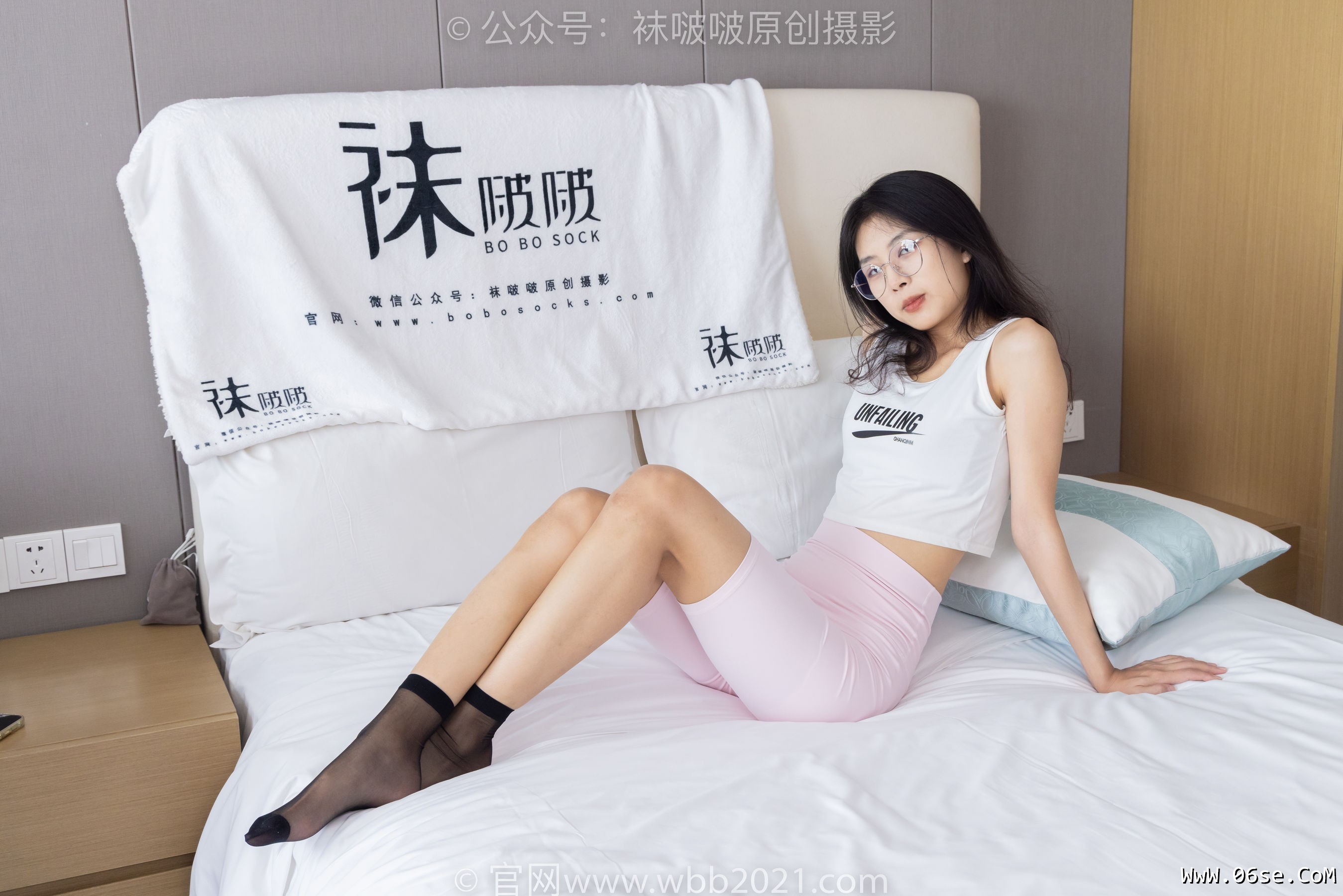 图片[22]-BoBoSocks袜啵啵 No.301 奶油 -两双板鞋、白棉袜、短黑丝、裸足[240P]-六色网
