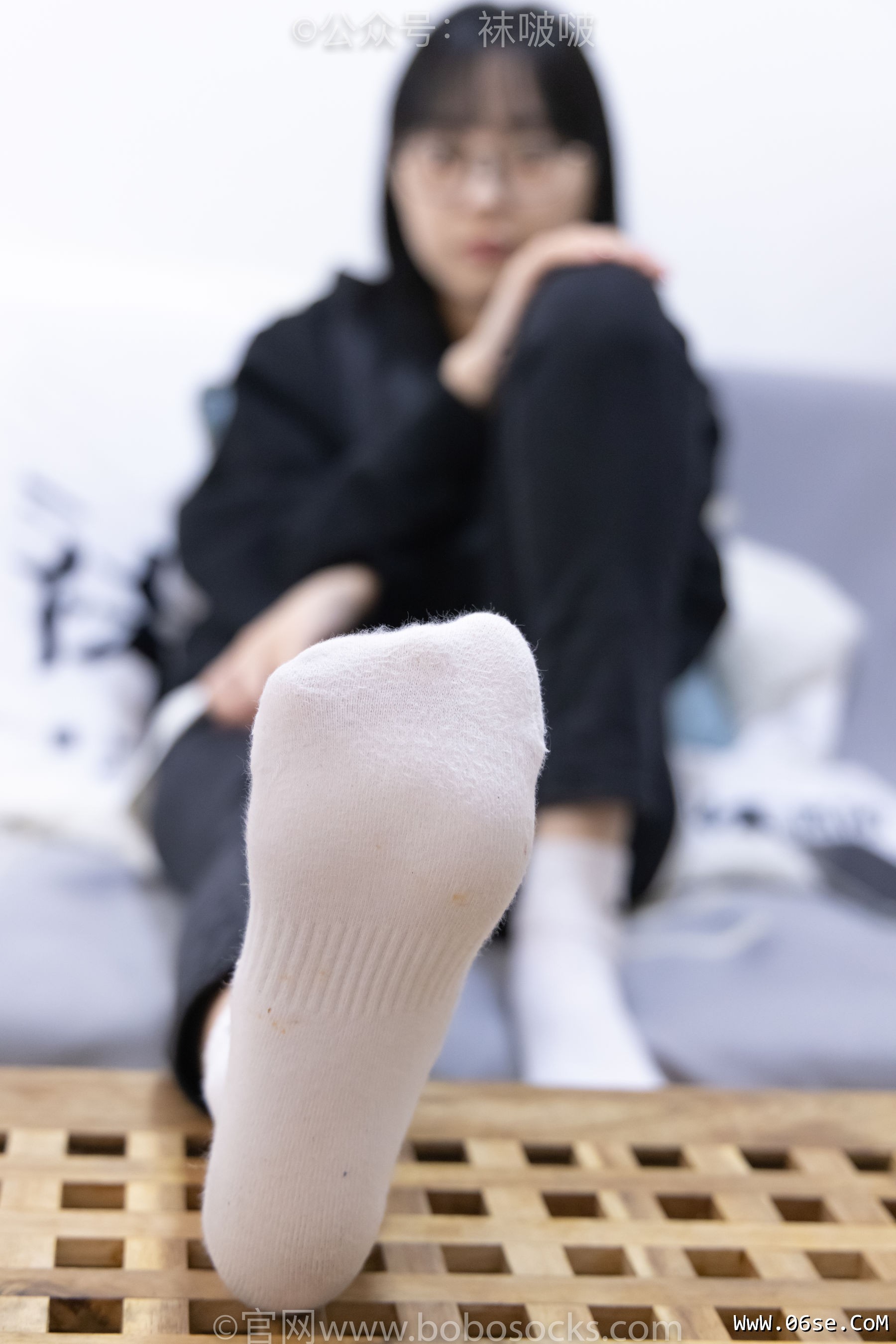 图片[66]-BoBoSocks袜啵啵 No.061 稚予-短靴、白棉袜、裸足[145P]-六色网
