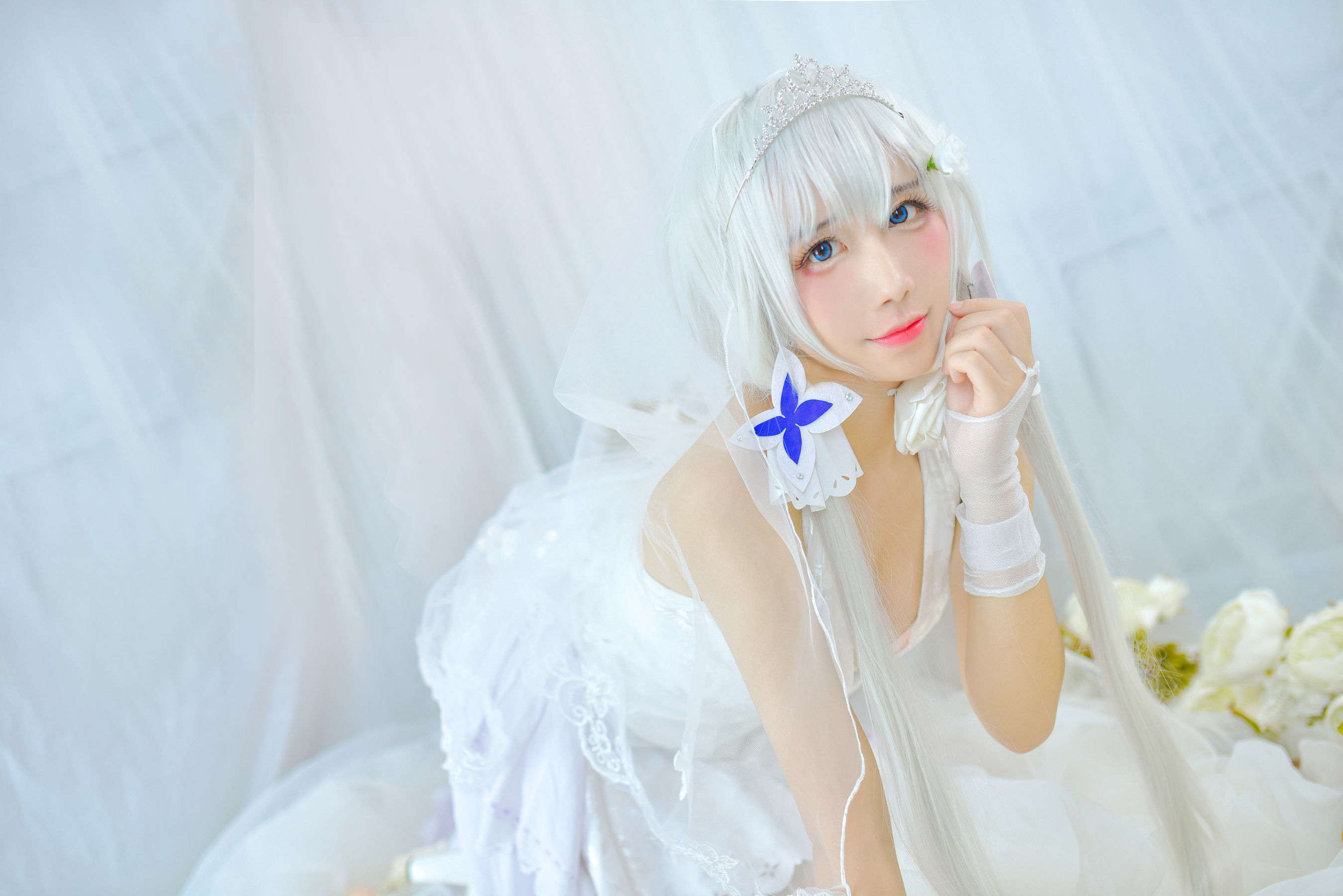 图片[18]-动漫博主九曲Jean 婚纱[22P]-六色网