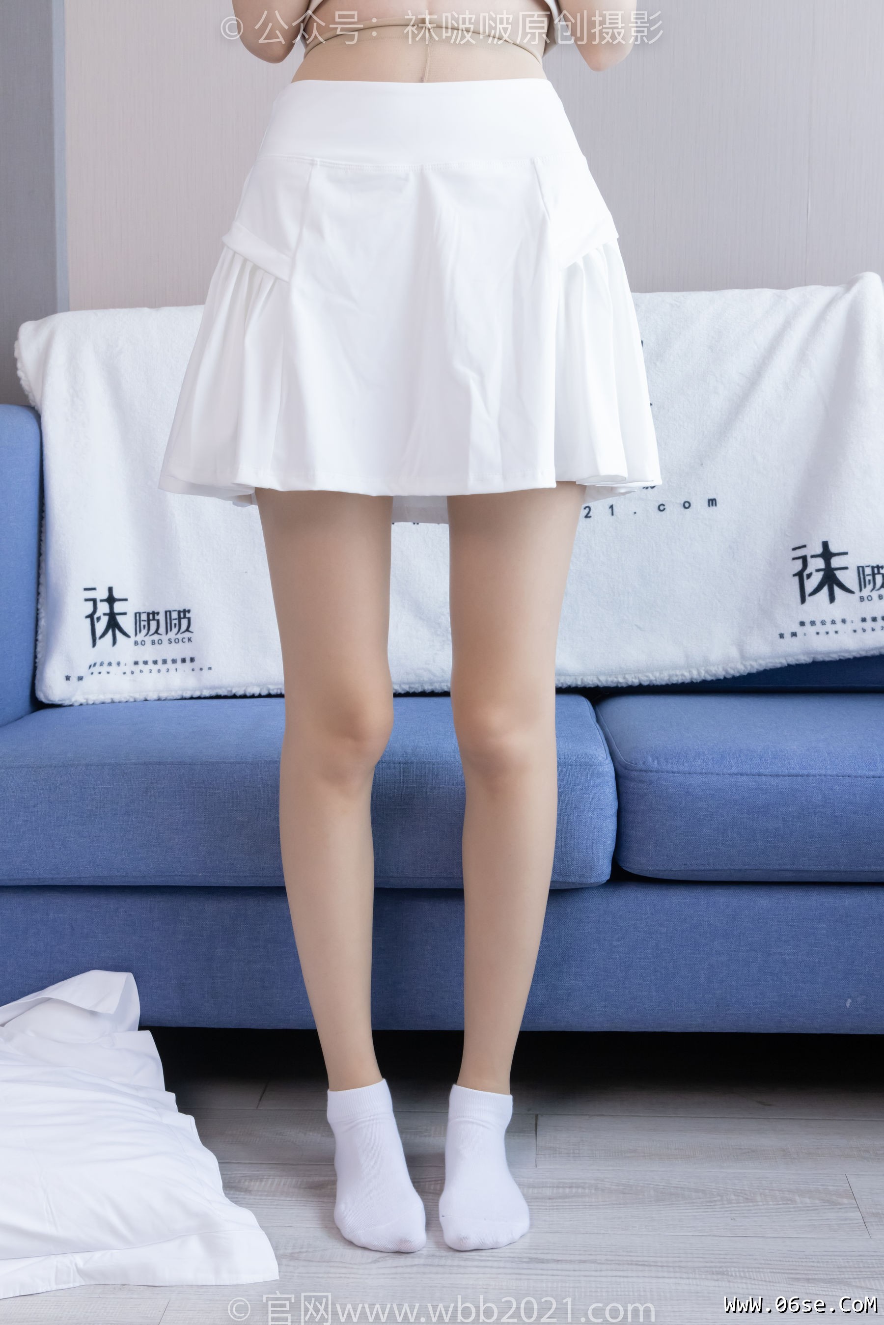 图片[91]-BoBoSocks袜啵啵 No.424 稚予 -运动鞋、白棉袜、肉丝、腰丝[140P]-六色网