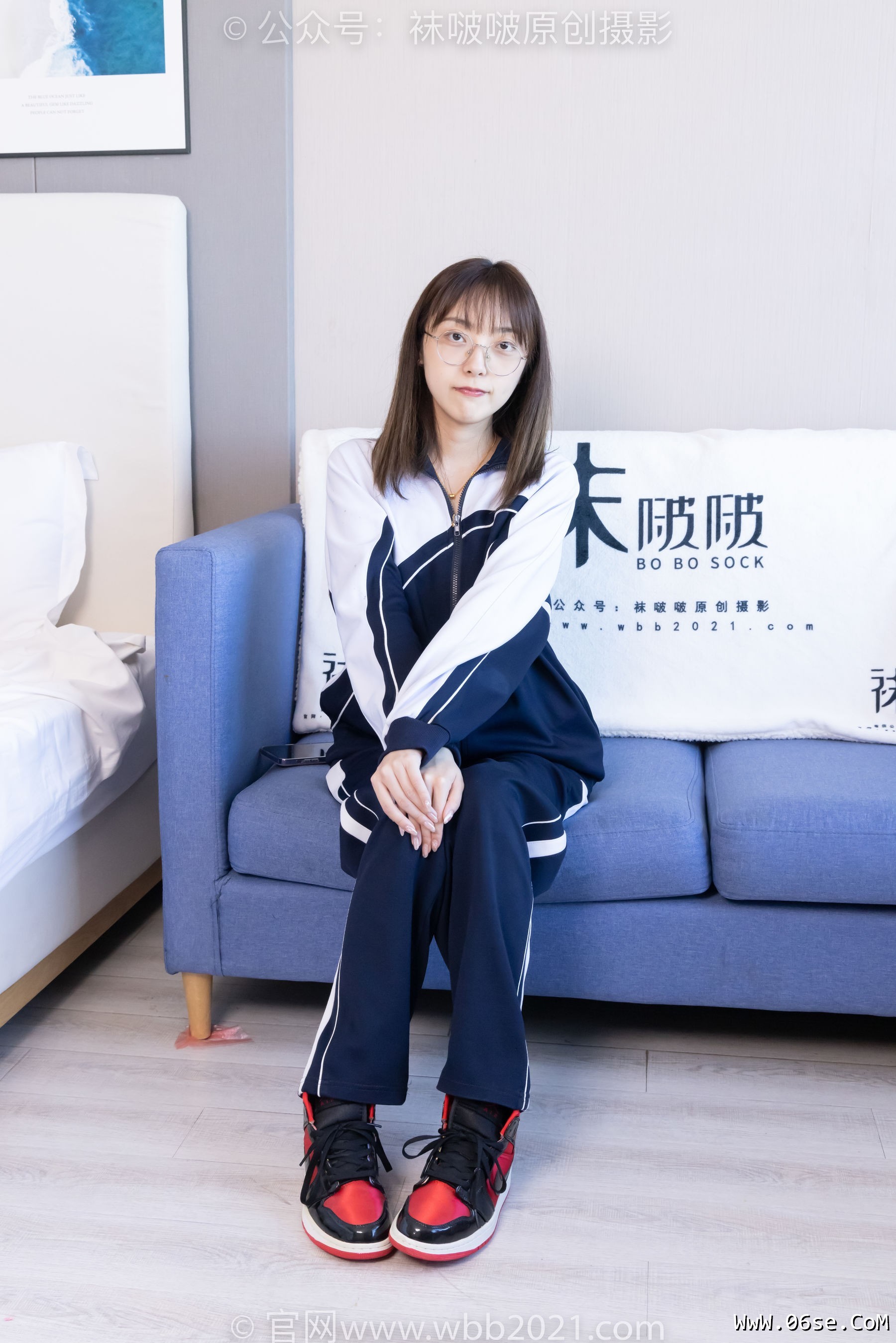 图片[57]-BoBoSocks袜啵啵 No.398 稚予 -板鞋、白船袜、裸足、裸足[150P]-六色网