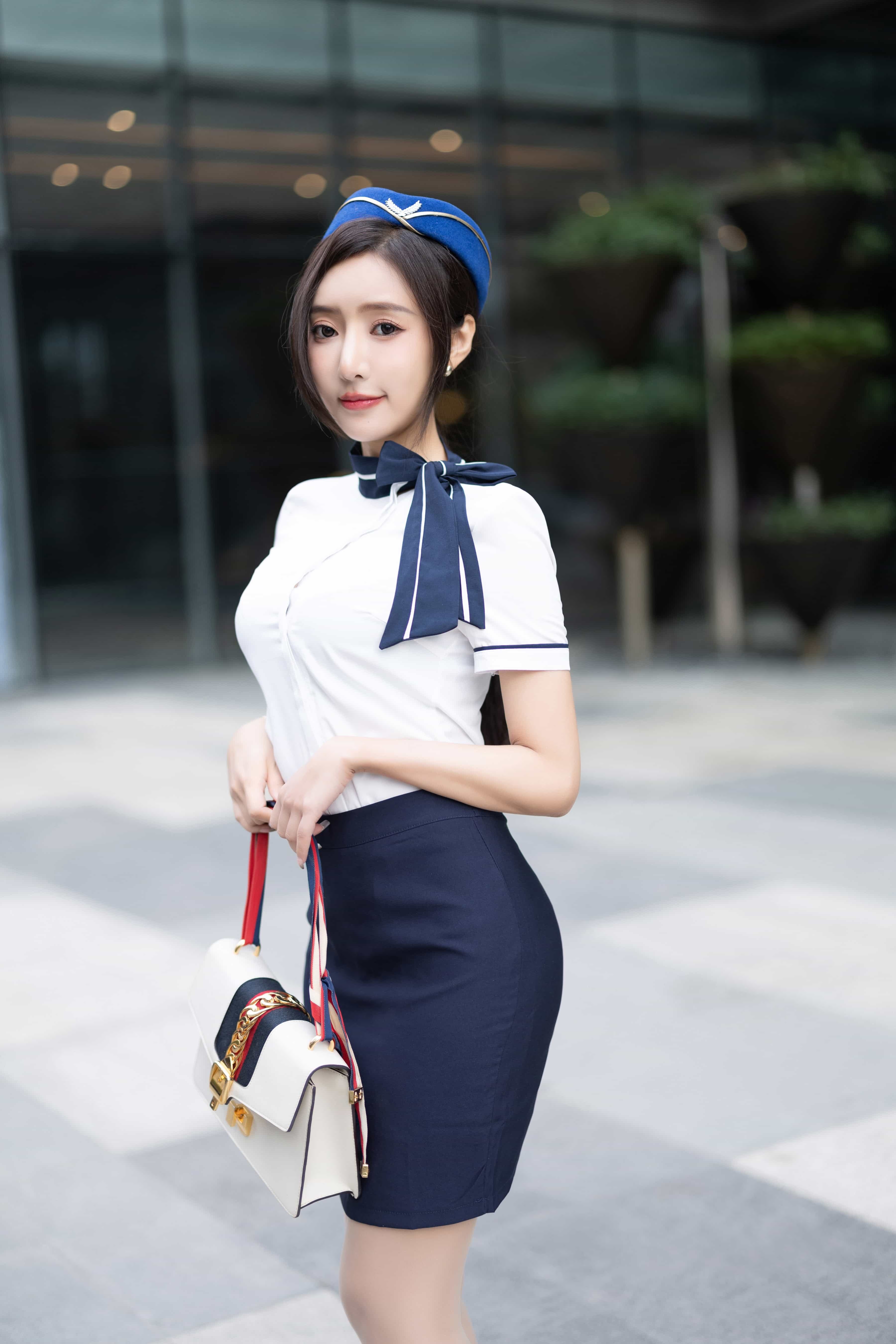 图片[45]-王馨瑶Yanni – 空姐[132P]-六色网