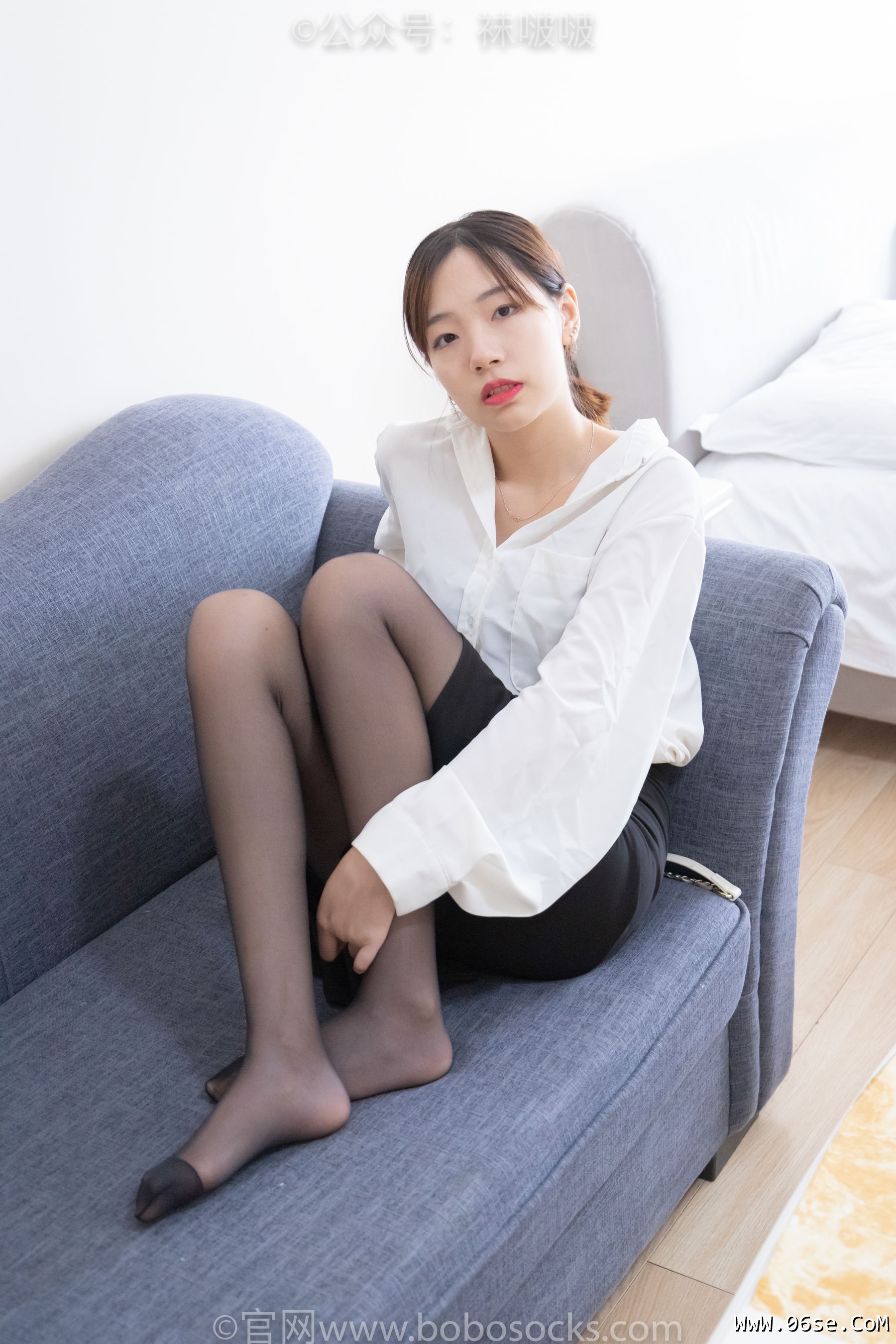 图片[107]-BoBoSocks袜啵啵 No.017 小甜豆-OL制服、高跟鞋、黑丝[131P]-六色网